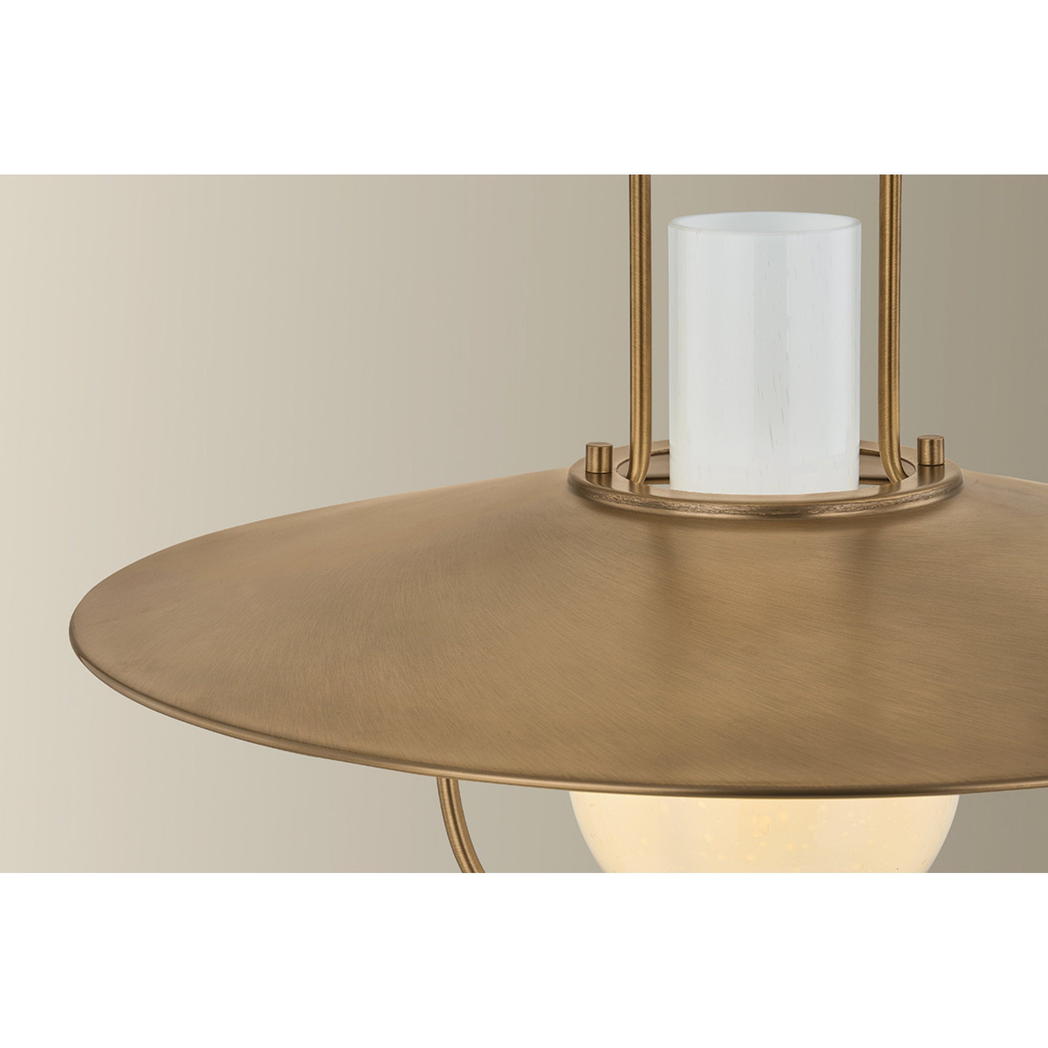Cahill 1-Light Lantern in Patina Brass 20.25W x 19H