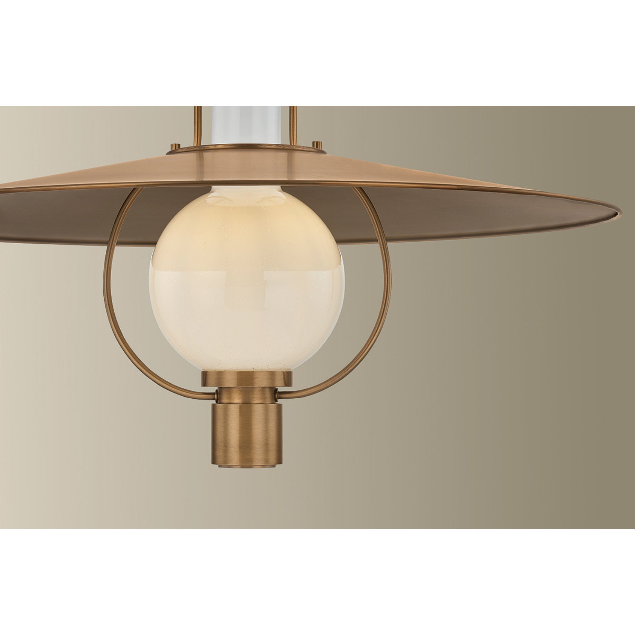 Cahill 1-Light Lantern in Patina Brass 30W x 23H