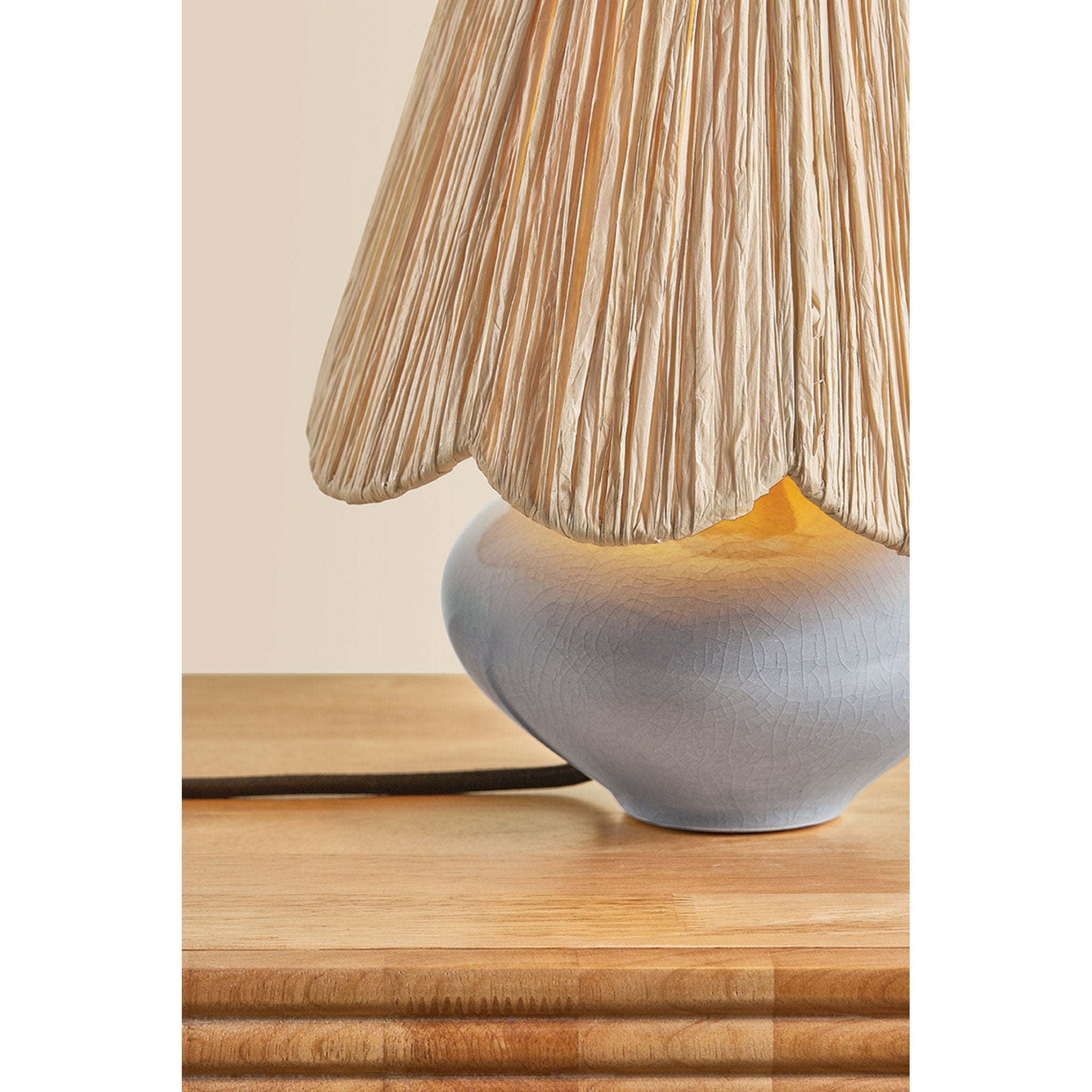 Cailyn 1-Light Table Lamp in Aged Brass 10W x 12.5H
