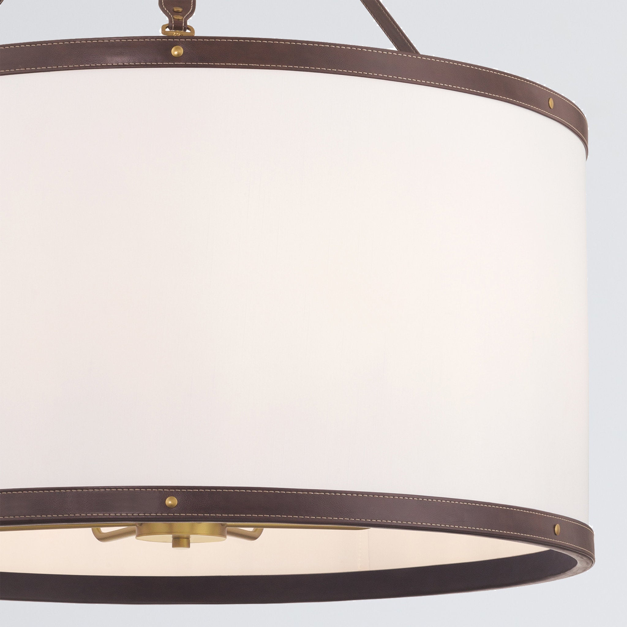 Libby Langdon Callahan 28'' Luxe Gold Pendant Brown 28"W x 31.75"H x 28"D