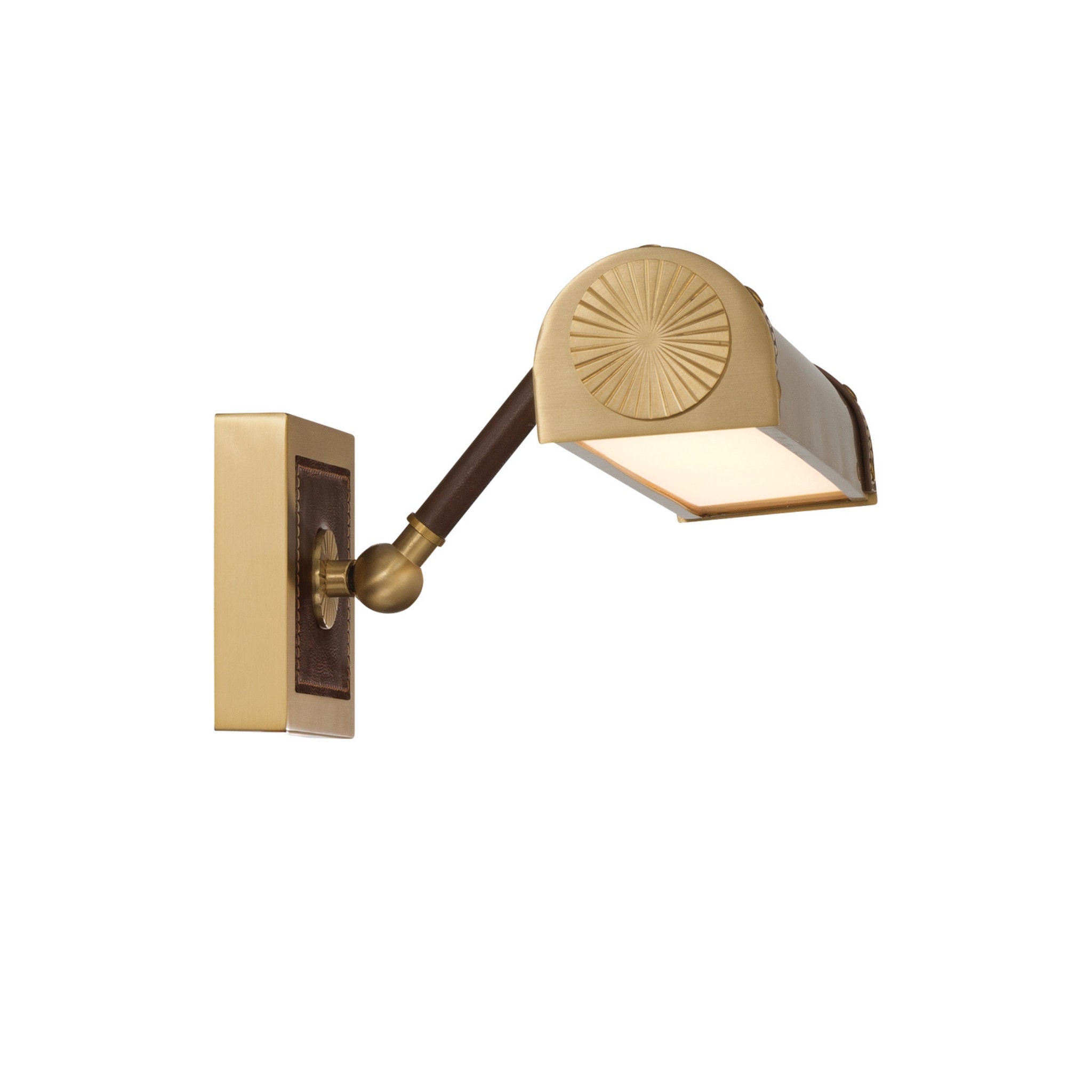 Libby Langdon Callahan 20.25'' LED Luxe Gold Picture Light Brown 20.25"W x 5"H x 9.25"D