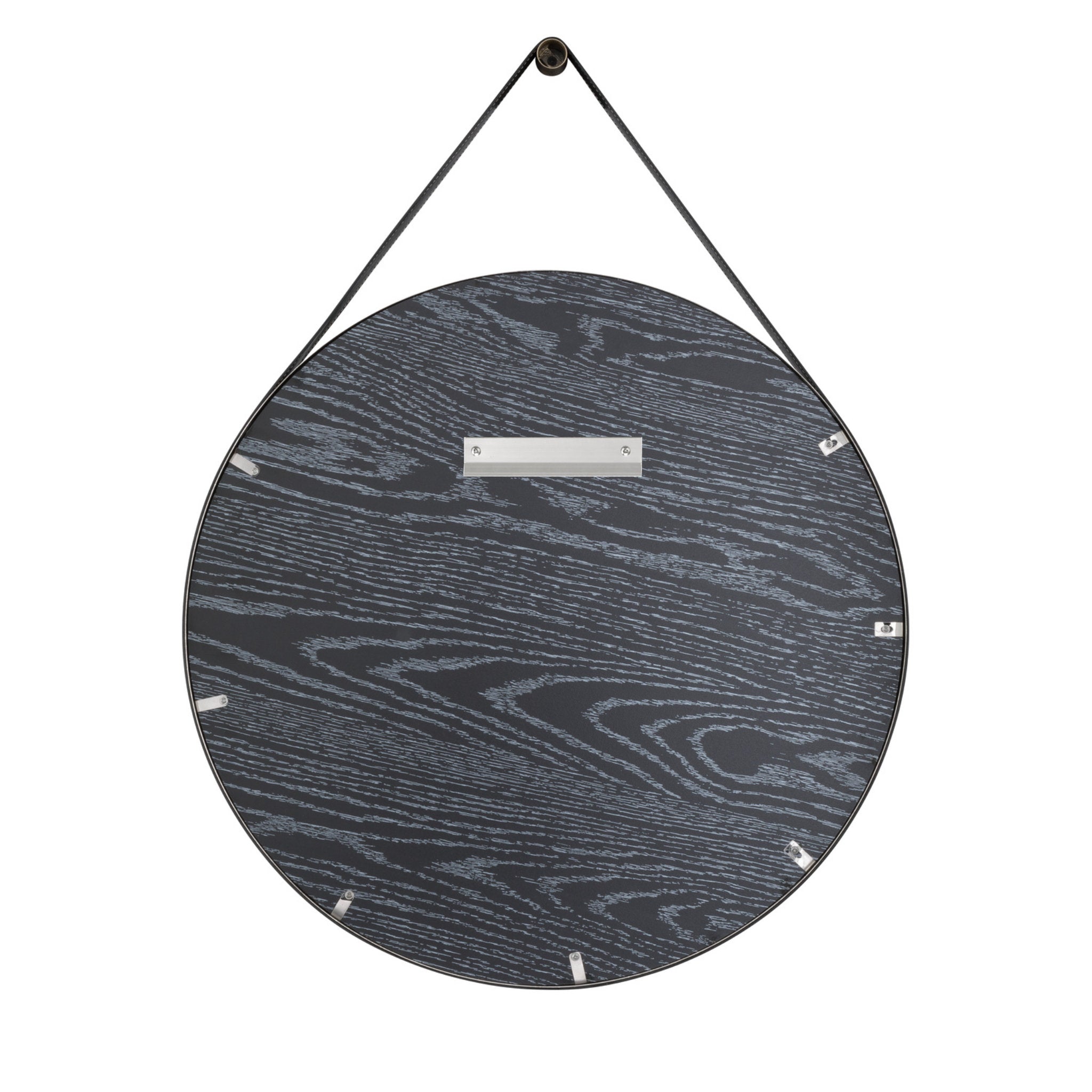 Libby Langdon Callahan 23.5'' Polished Nickel Mirror Black 23.5"W x 31.5"H x 1.5"D