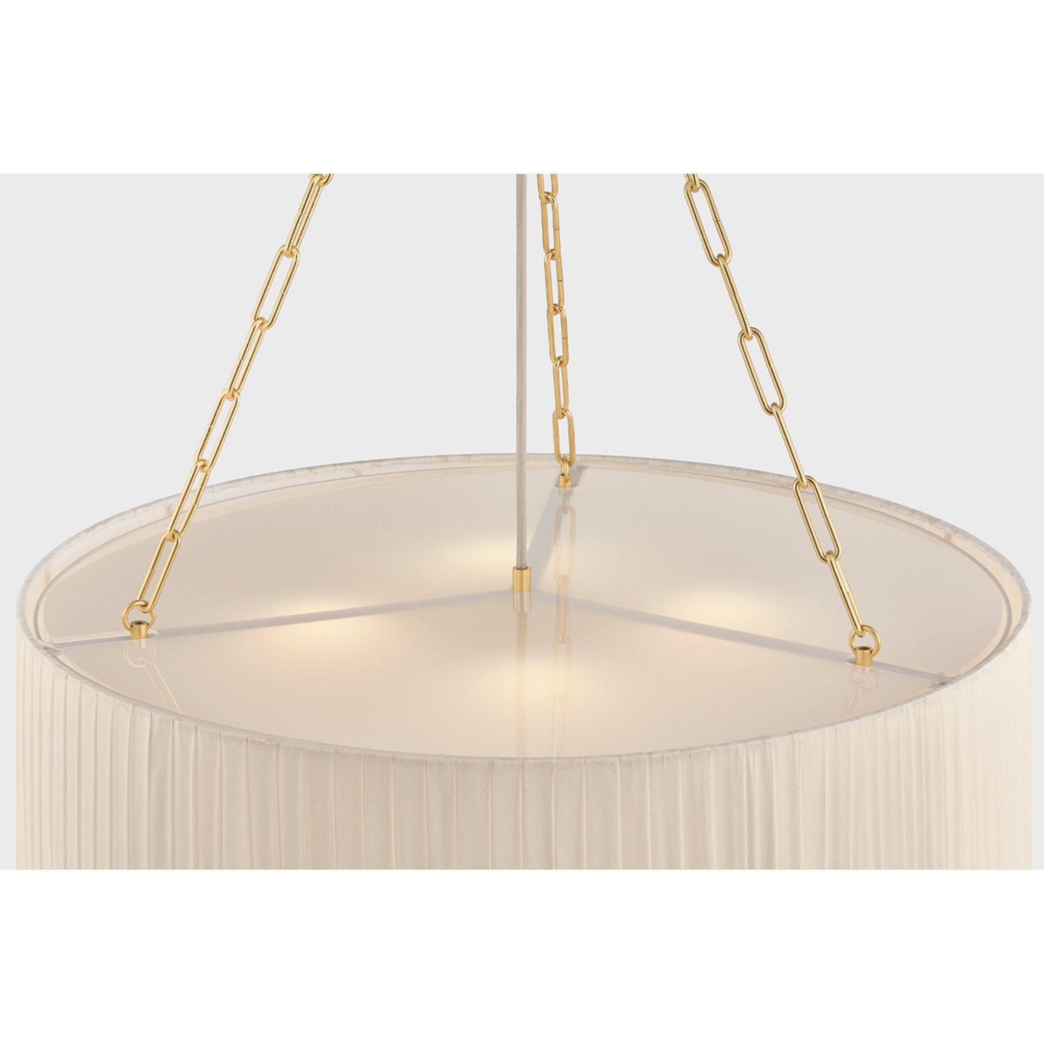 Camby 4-Light Chandelier in Aged Brass 30W x 9.5H