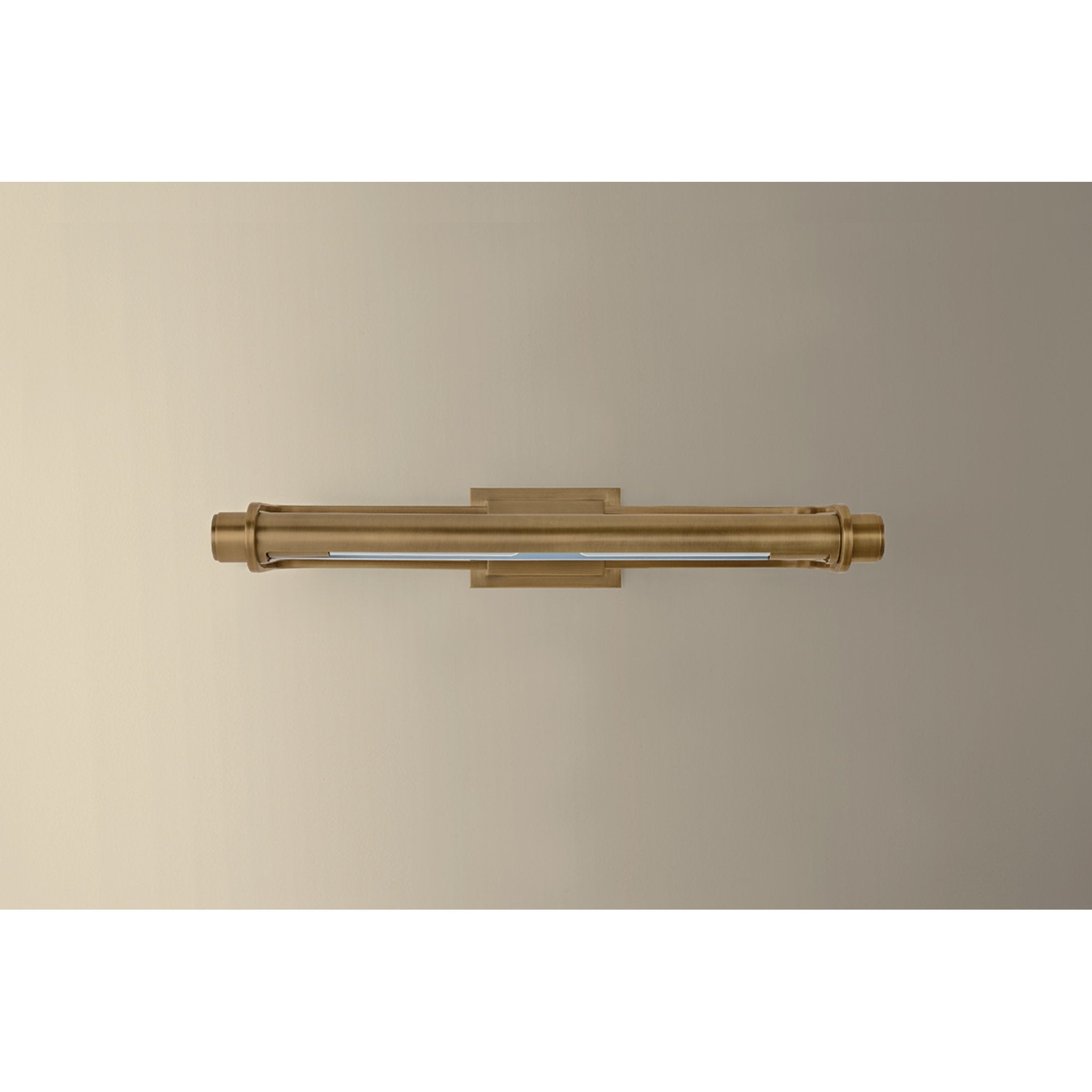 Caspian 2-Light Picture Light in Patina Brass 7.75L x 26W x 4.25H