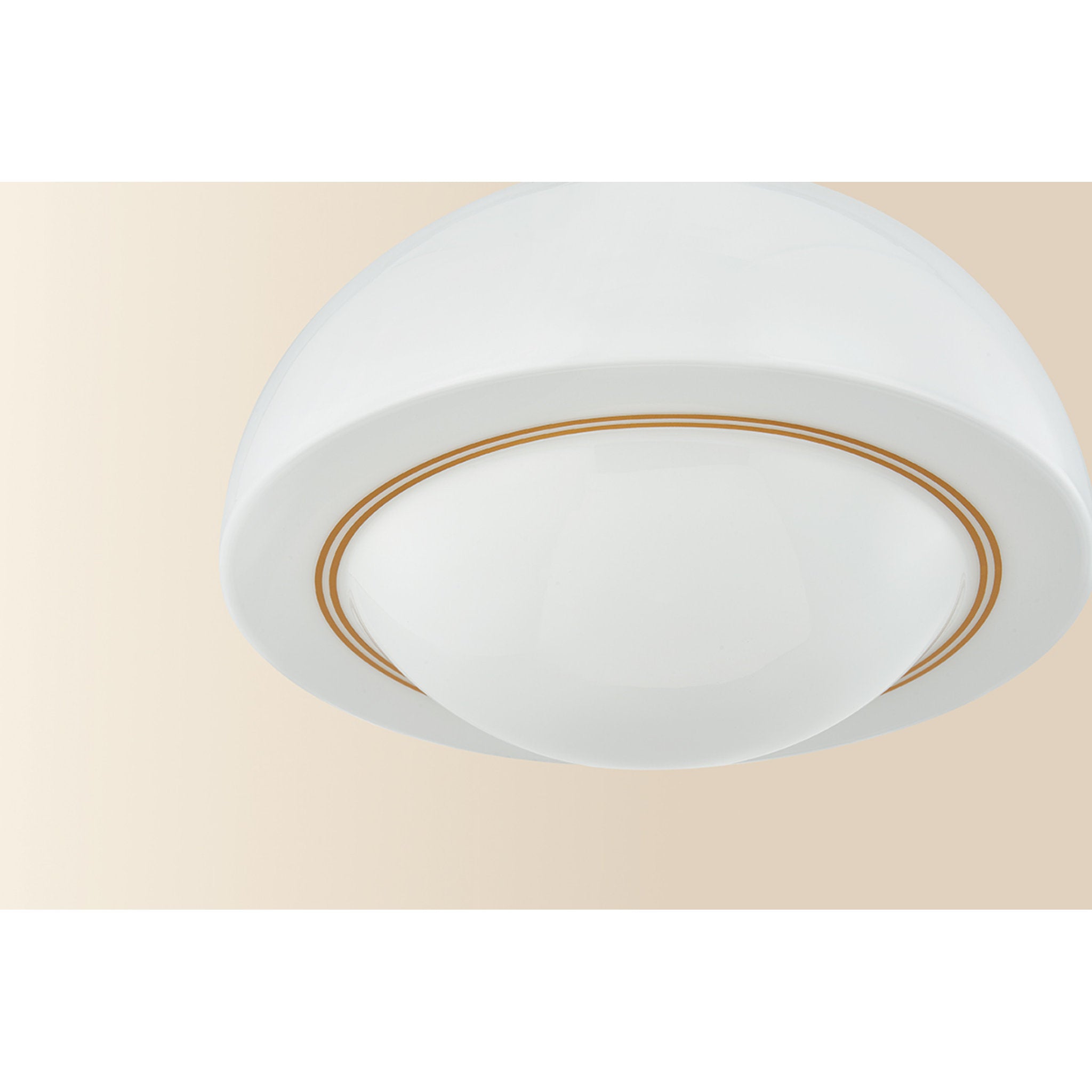 Celine 1-Light Pendant in Aged Brass 15W x 14.75H