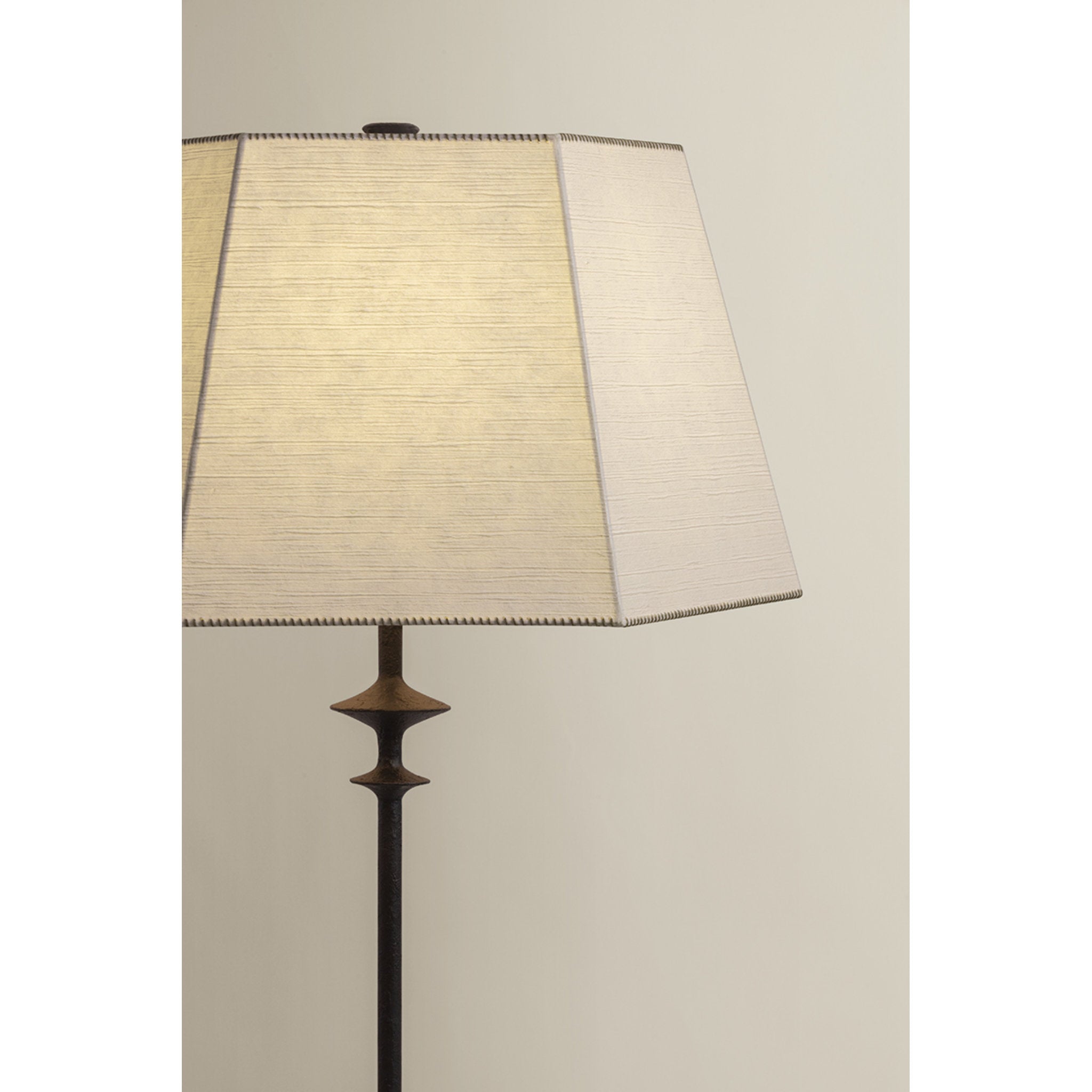 Celmins 1-Light Floor Lamp in Black Iron by Augusta Hoffman 22W x 64H
