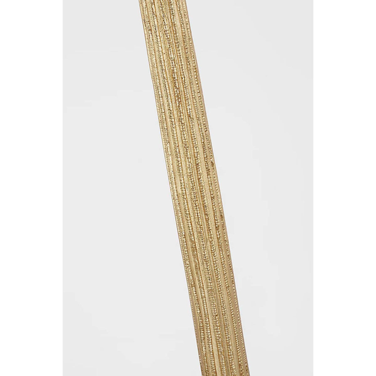 Chapman & Myers Strie Buffet Lamp in Gild with Linen Shade W10" x H31"