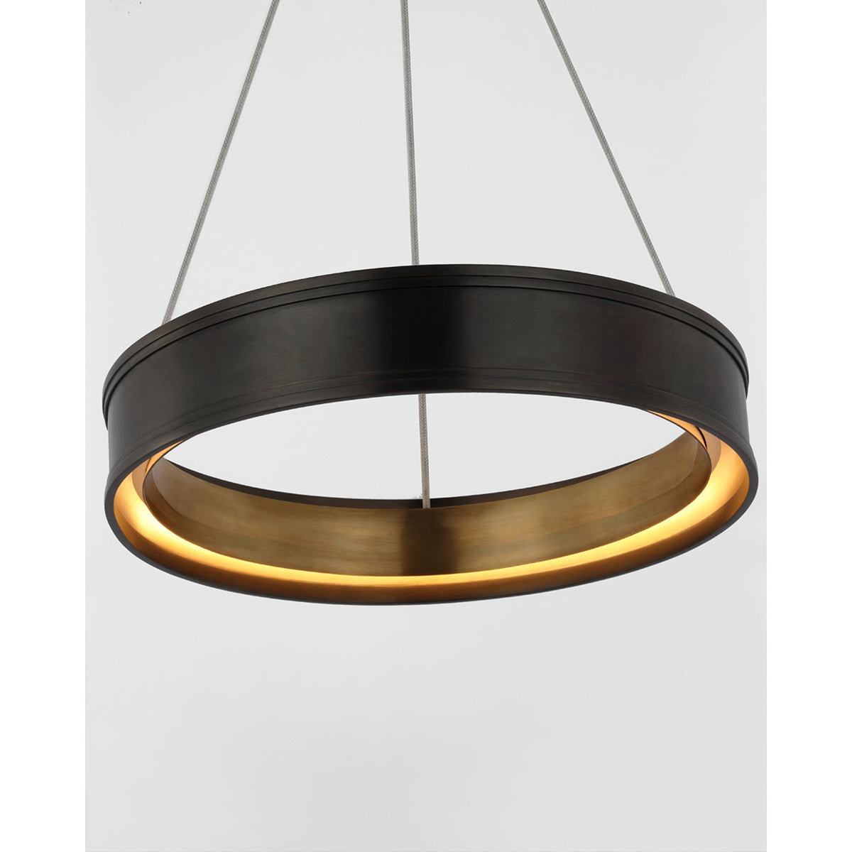 Chapman & Myers Connery 18" Ring Chandelier in Bronze W18"