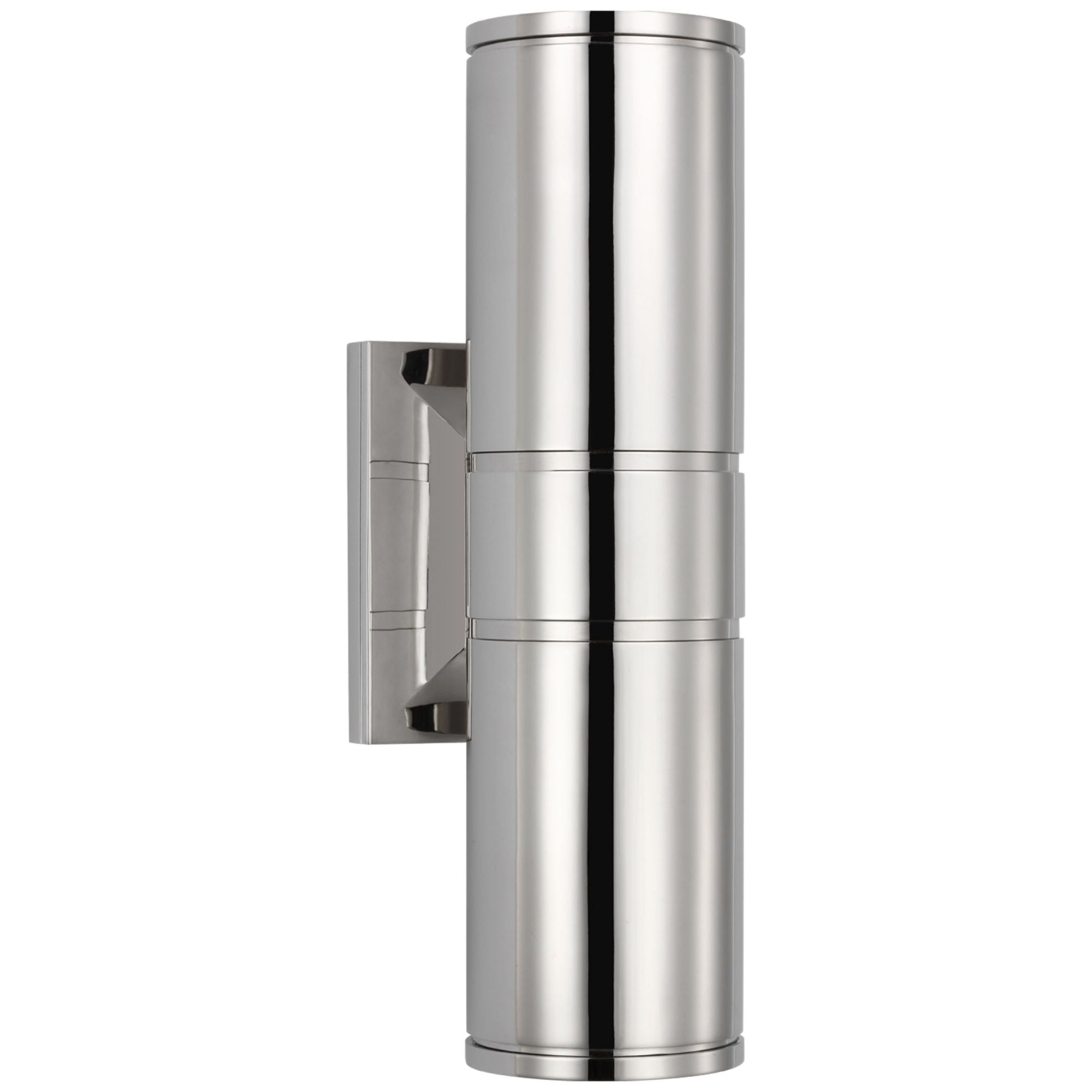 Chapman & Myers Provo 14" Canister Light in Polished Nickel Wall Light W4.5" x H14"
