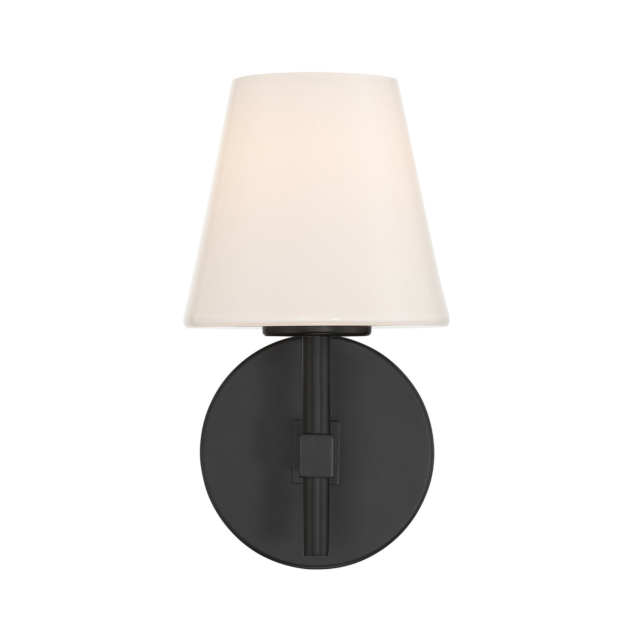 Colton 6'' Black Sconce Black 6"W x 11.5"H x 7.5"D