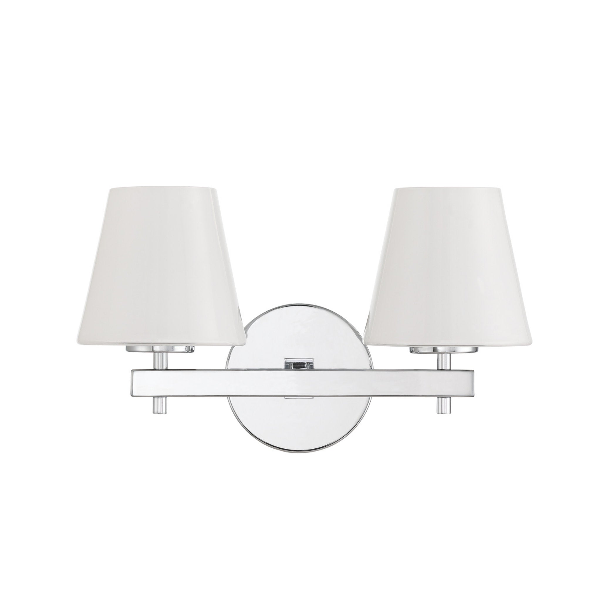 Colton 16'' Polished Chrome Sconce Silver 16"W x 10"H x 7.5"D