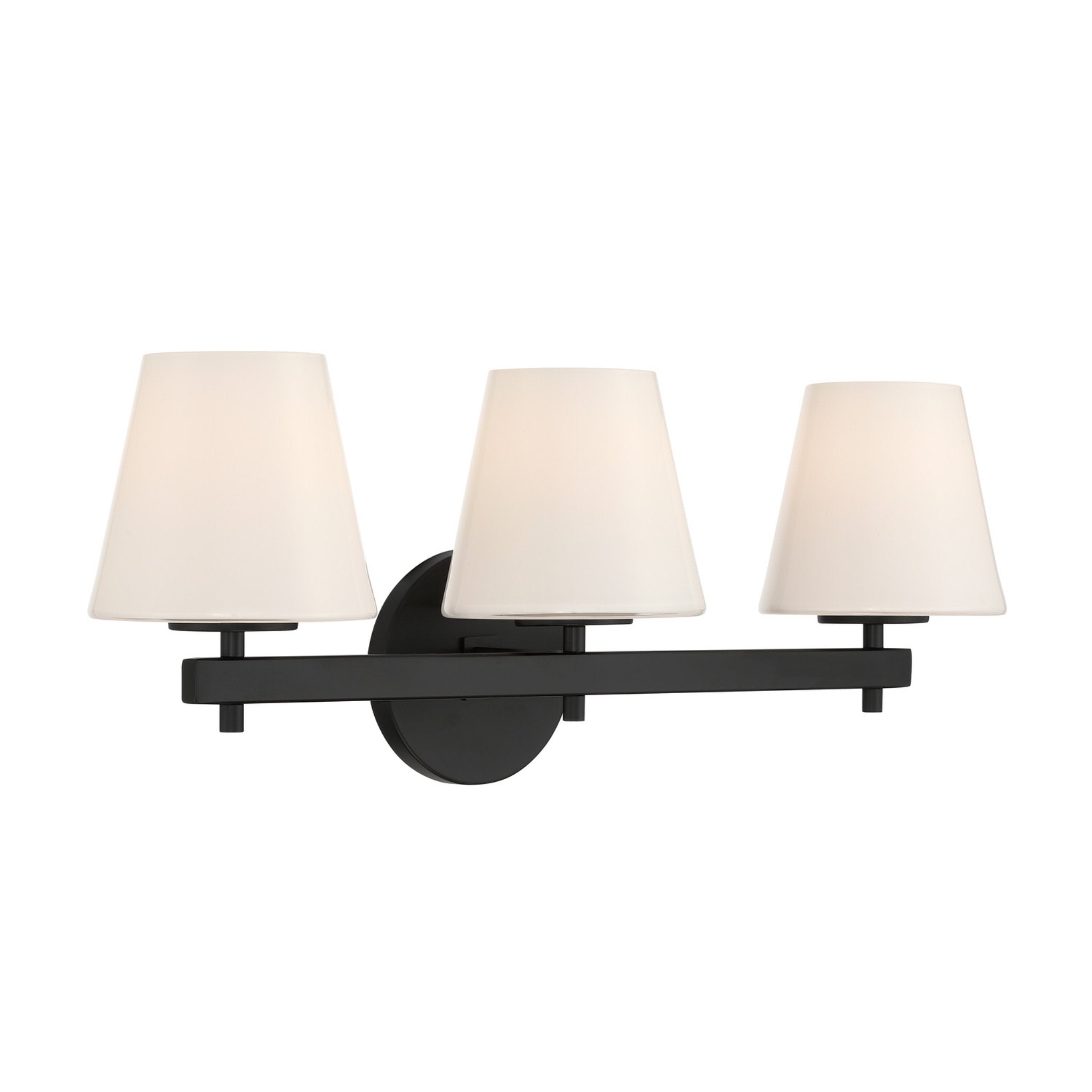 Colton 24.5'' Black Bathroom Vanity Black 24.5"W x 10"H x 7.5"D