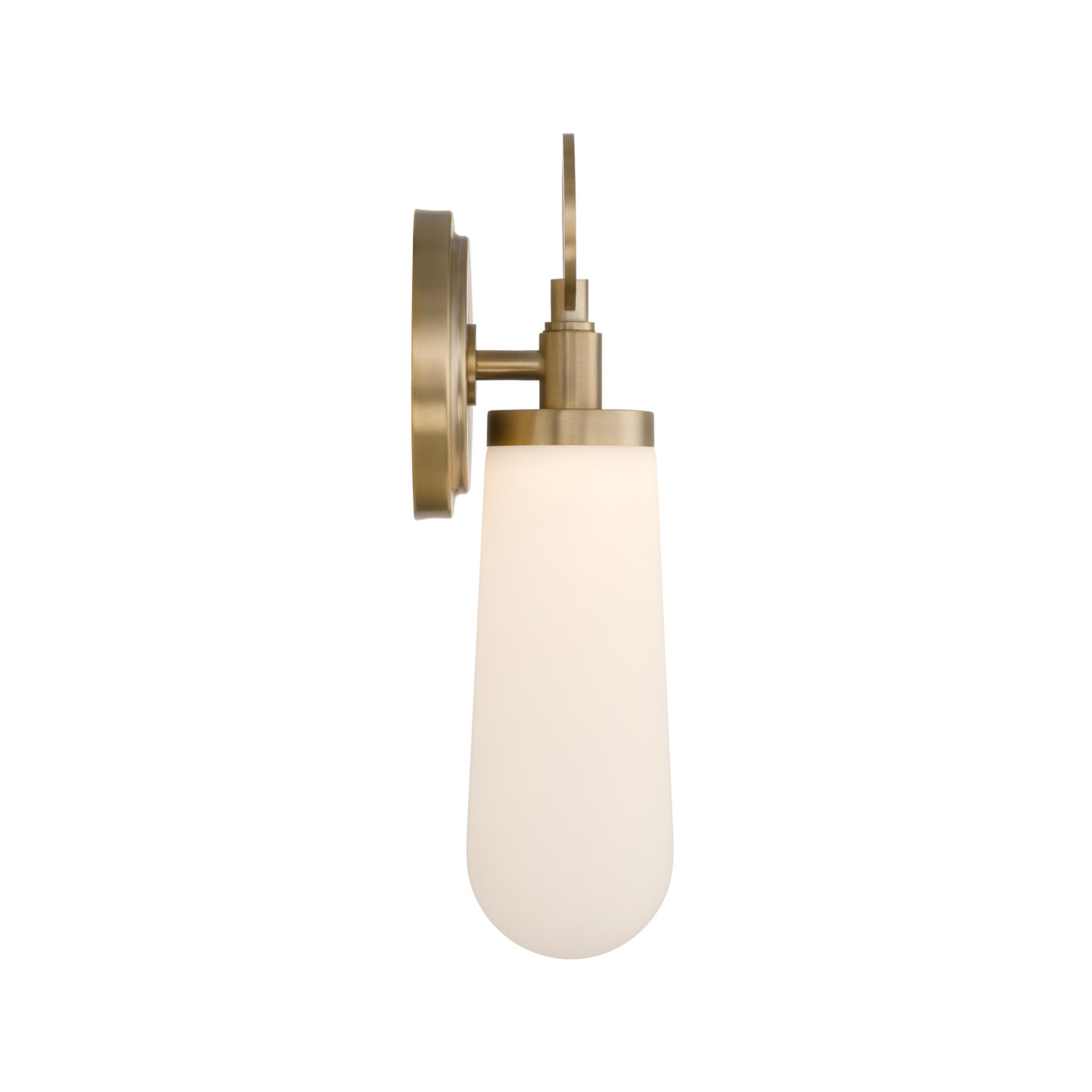 Calvin 4.75'' Integrated LED Vibrant Gold Sconce Gold 4.75"W x 12.75"H x 4"D