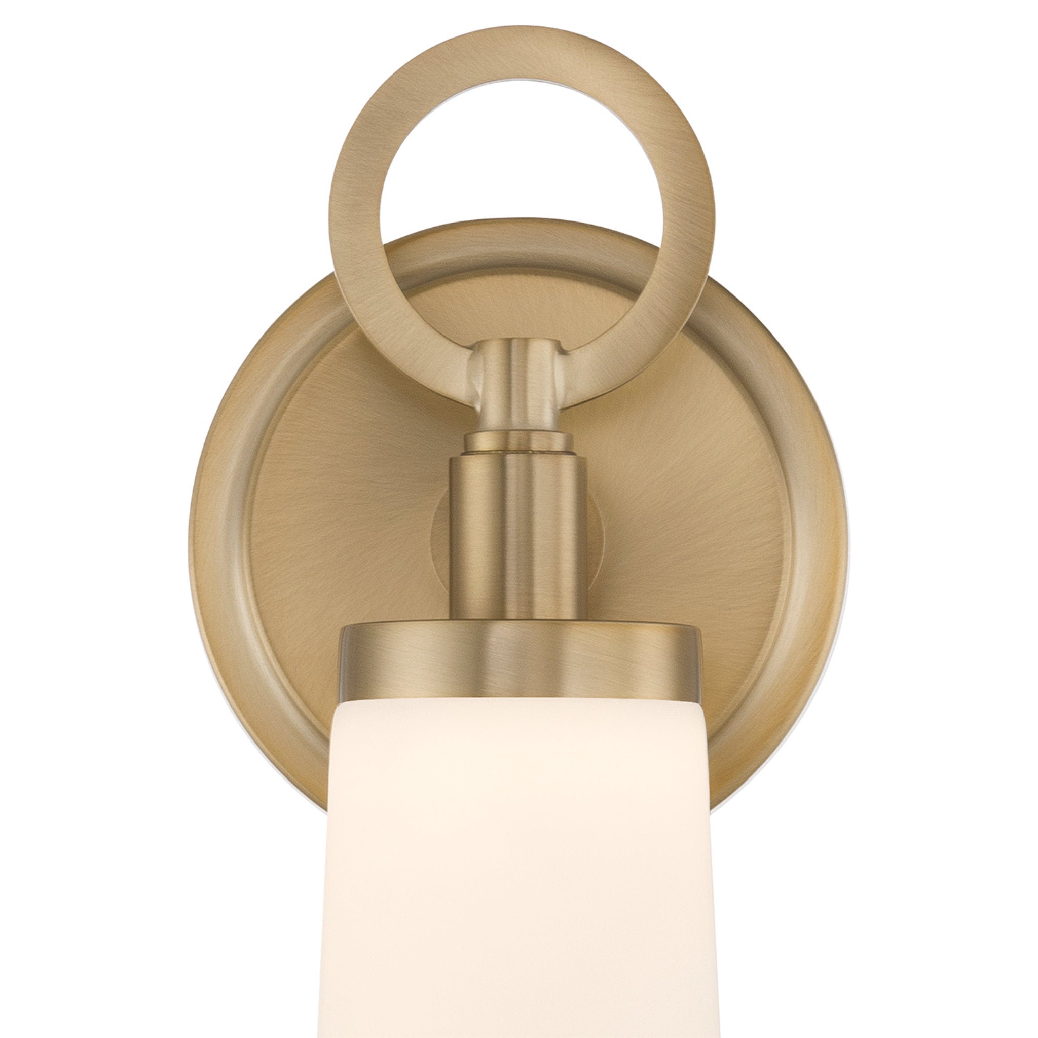 Calvin 4.75'' Integrated LED Vibrant Gold Sconce Gold 4.75"W x 12.75"H x 4"D