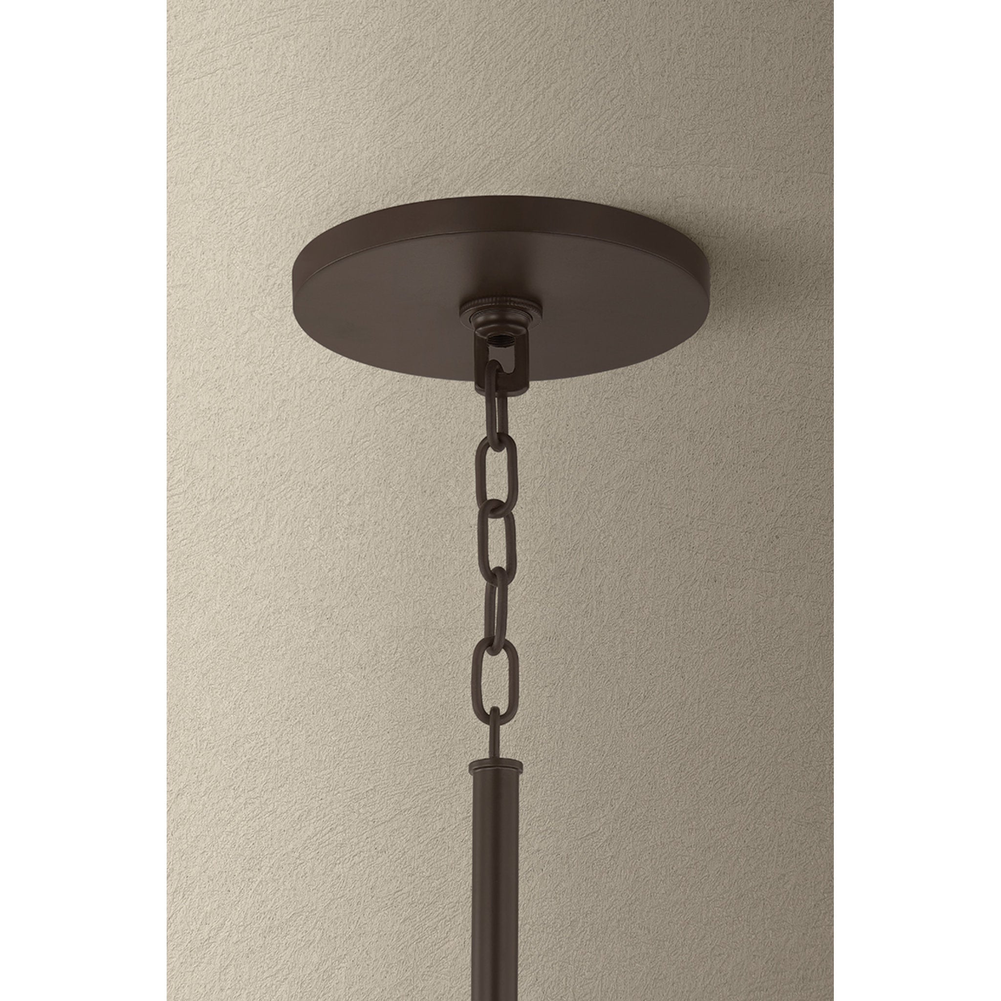 Devlin 1-Light Exterior Pendant in Bronze 44W x 19H