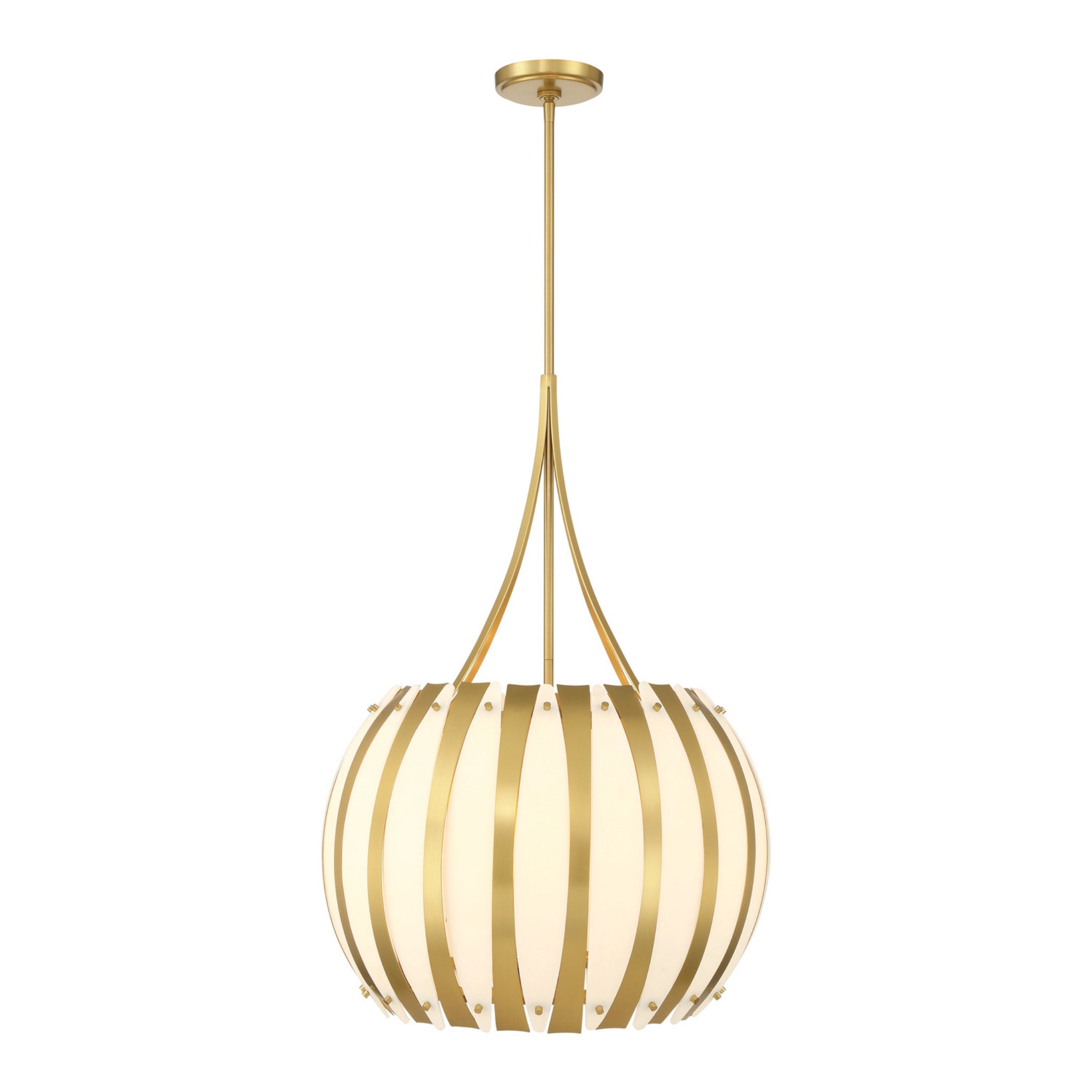 Daria 20.5'' Luxe Gold Chandelier Gold 20.5"W x 29.25"H x 20.5"D