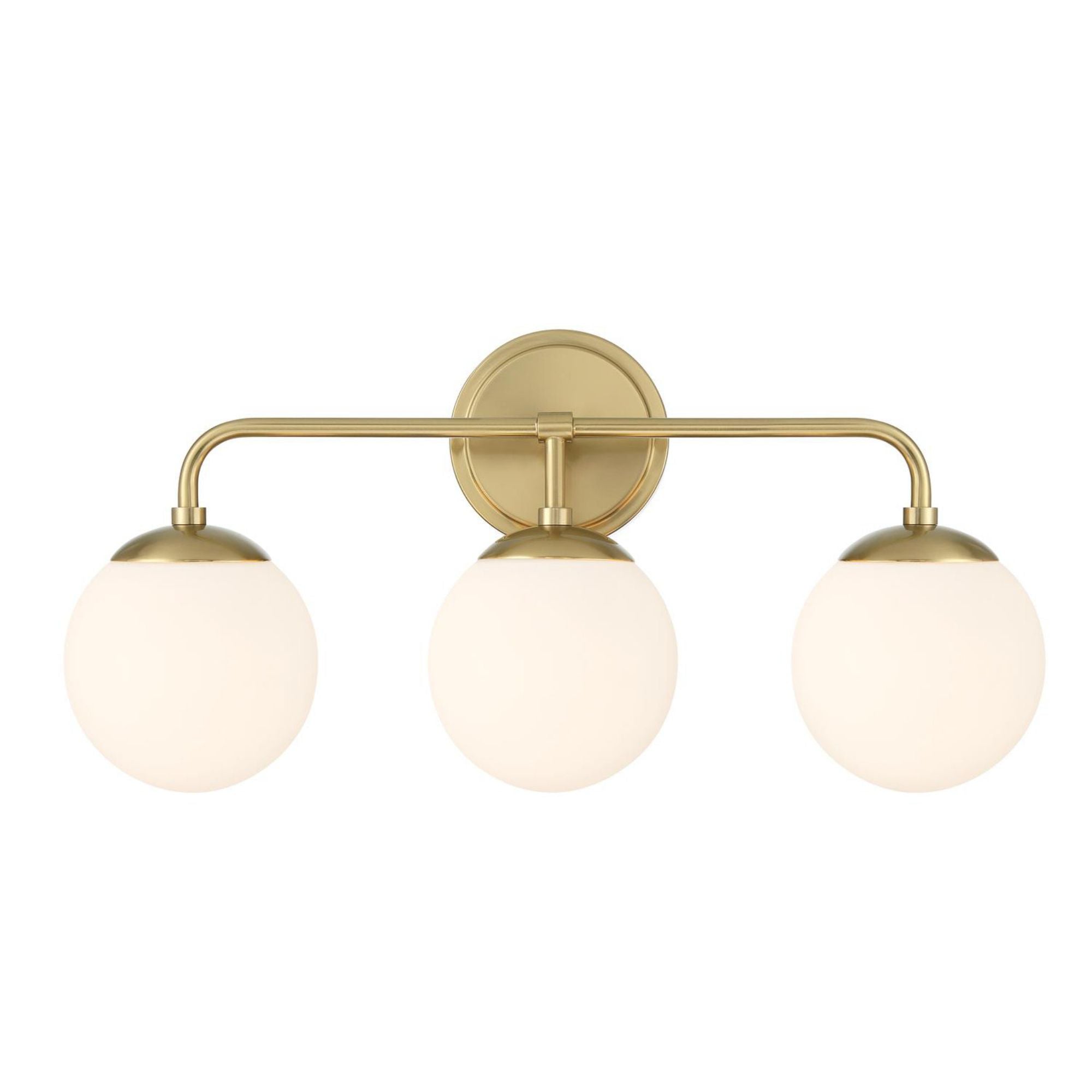 Maverick 23'' Vibrant Gold Bathroom Vanity Gold 23"W x 10"H x 6.5"D