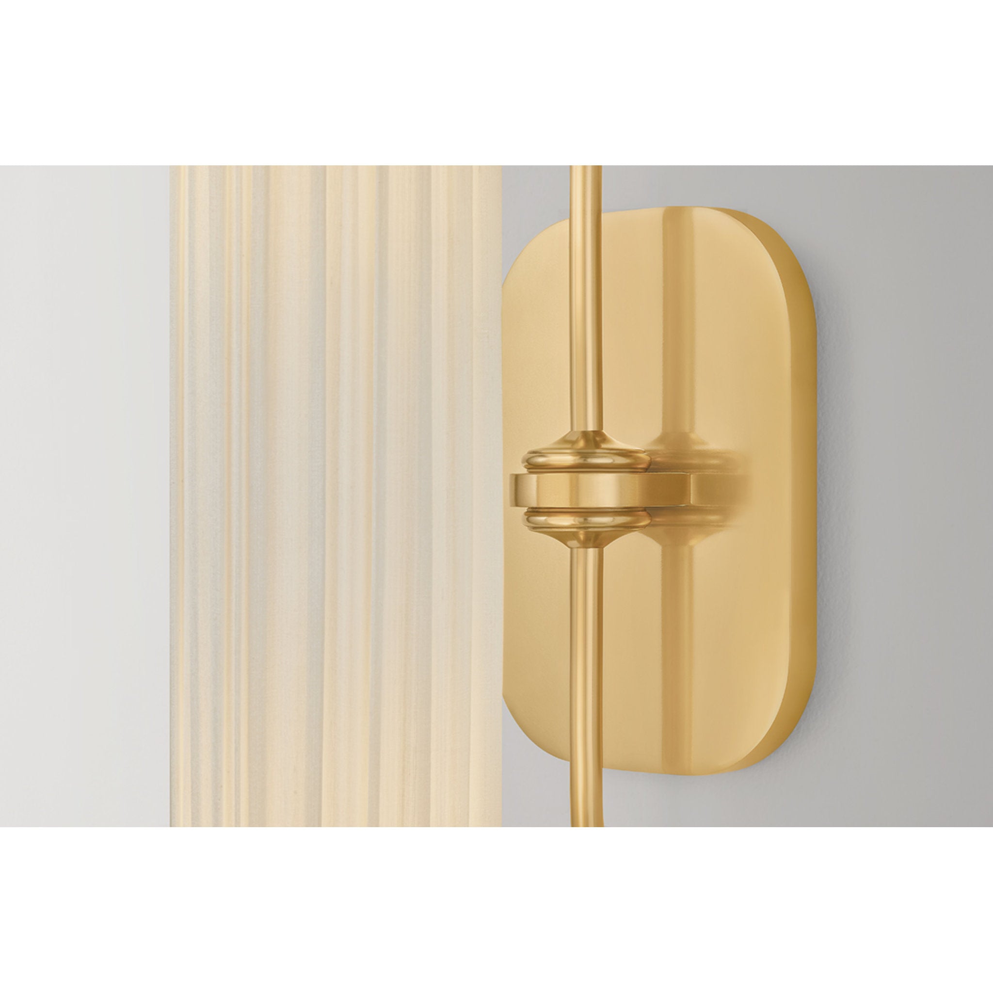 Elaine 2-Light Picture Light in Aged Brass by Augusta Hoffman 21W x 4.75H