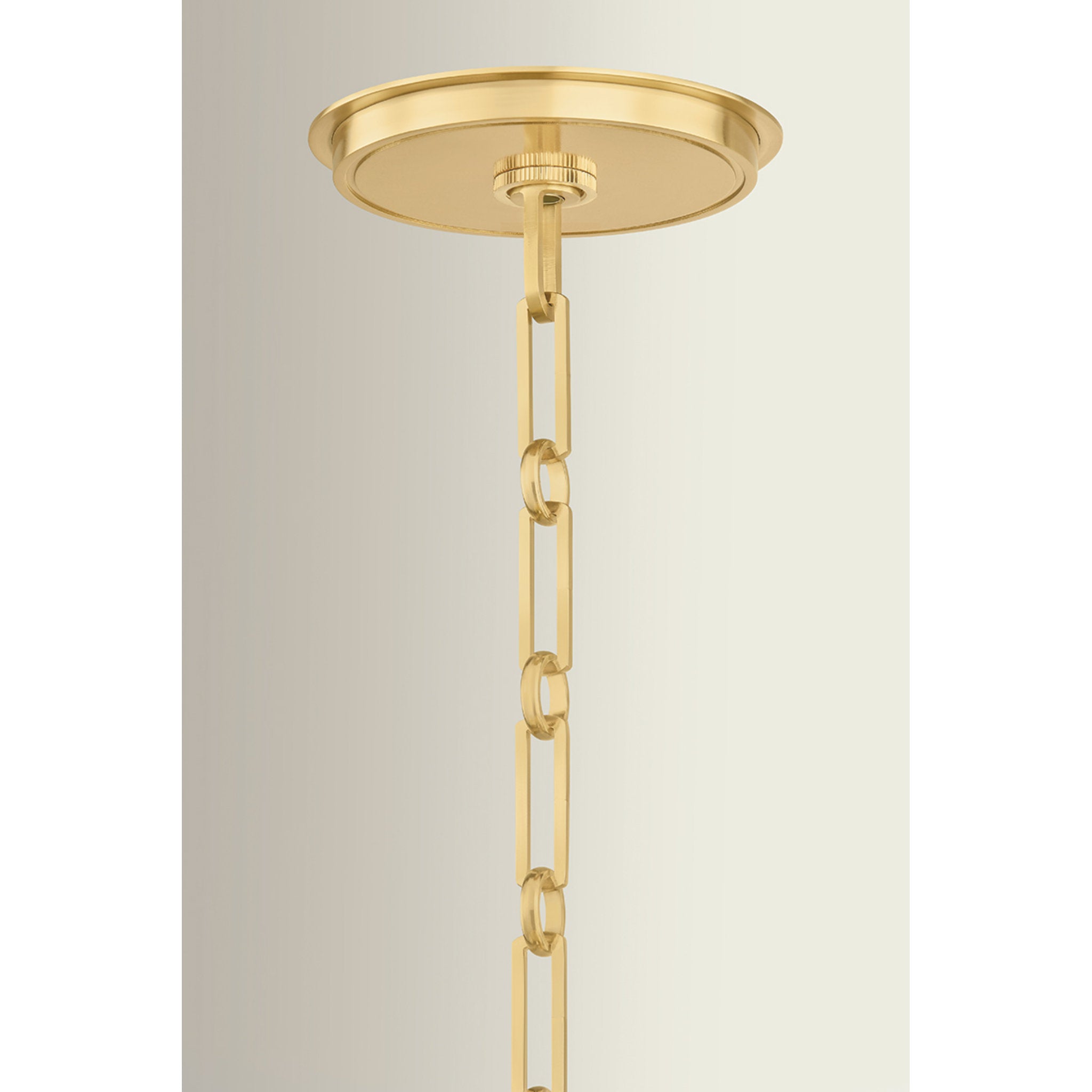 Ellsworth 1-Light Lantern in Aged Brass by Augusta Hoffman 22W x 23.75H