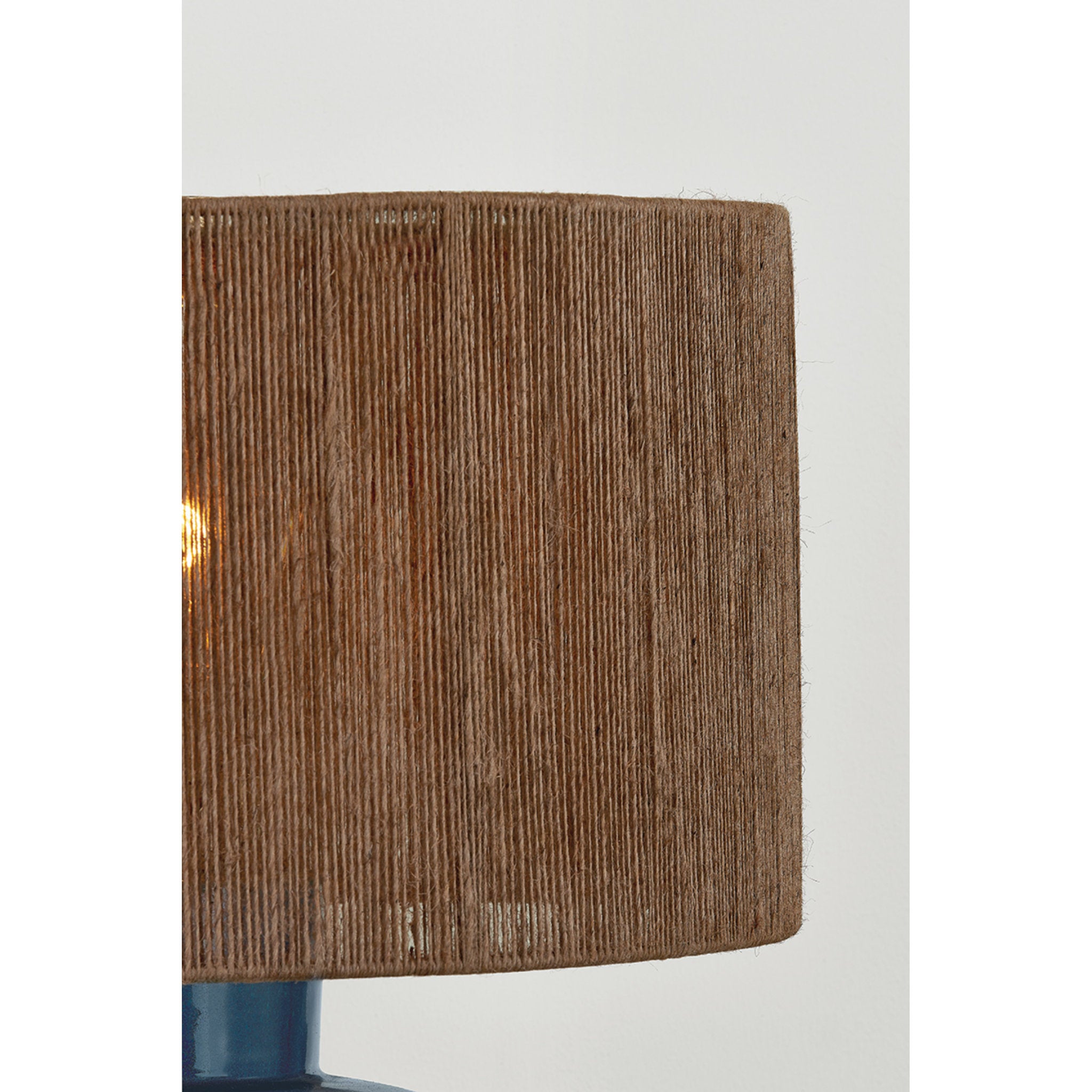 Enya 1-Light Table Lamp in Aged Brass 17W x 18.25H