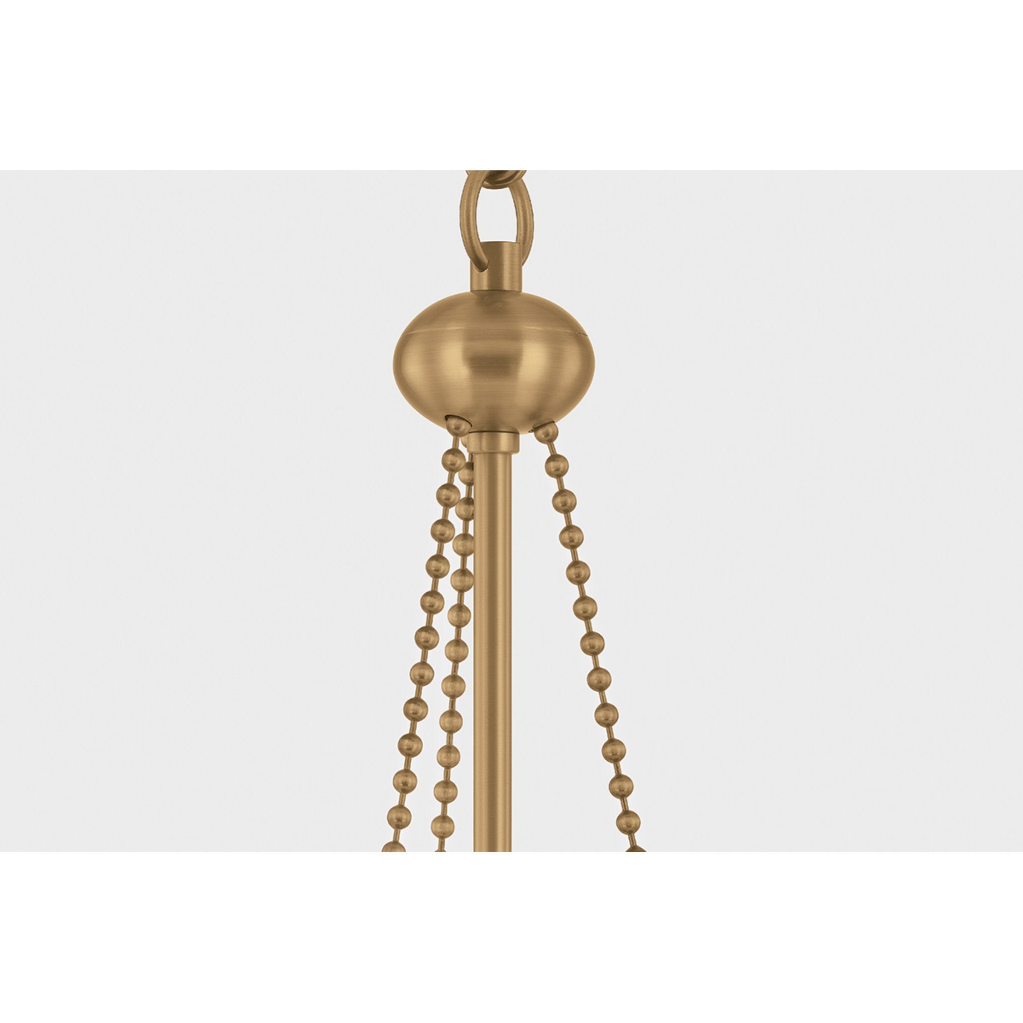 Era 1-Light Pendant in Patina Brass by Lauren Liess 14W x 14H