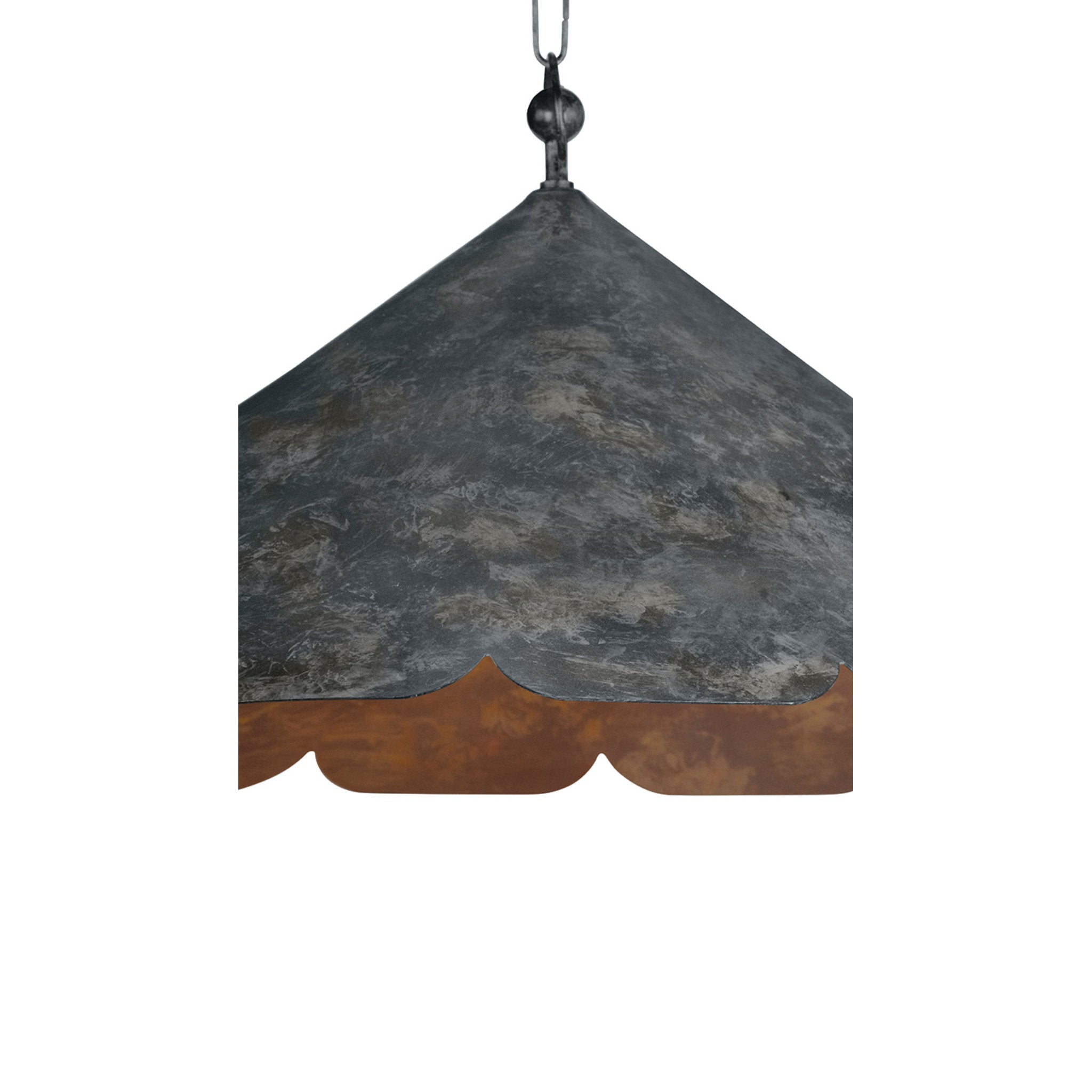 Folly Beach 1-Light Pendant in Verdigris by Cortney Bishop 32W x 15H