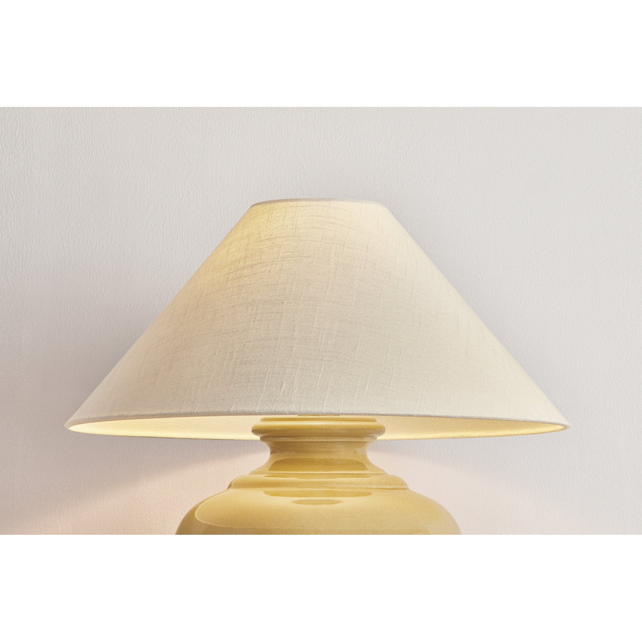 French Ridge 1-Light Table Lamp in Aged Brass 23W x 23.5H