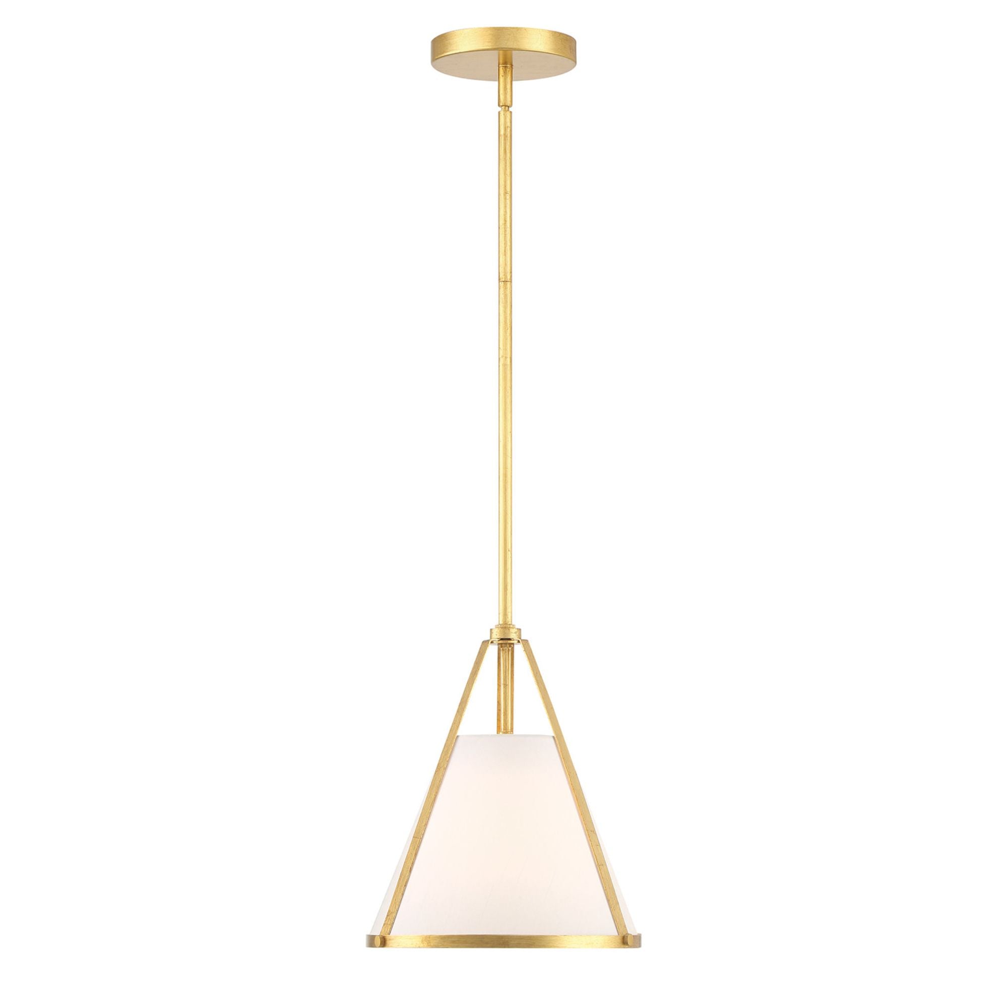 Fulton 9.25'' Antique Gold Pendant Gold 9.25"W x 10.75"H x 9.25"D