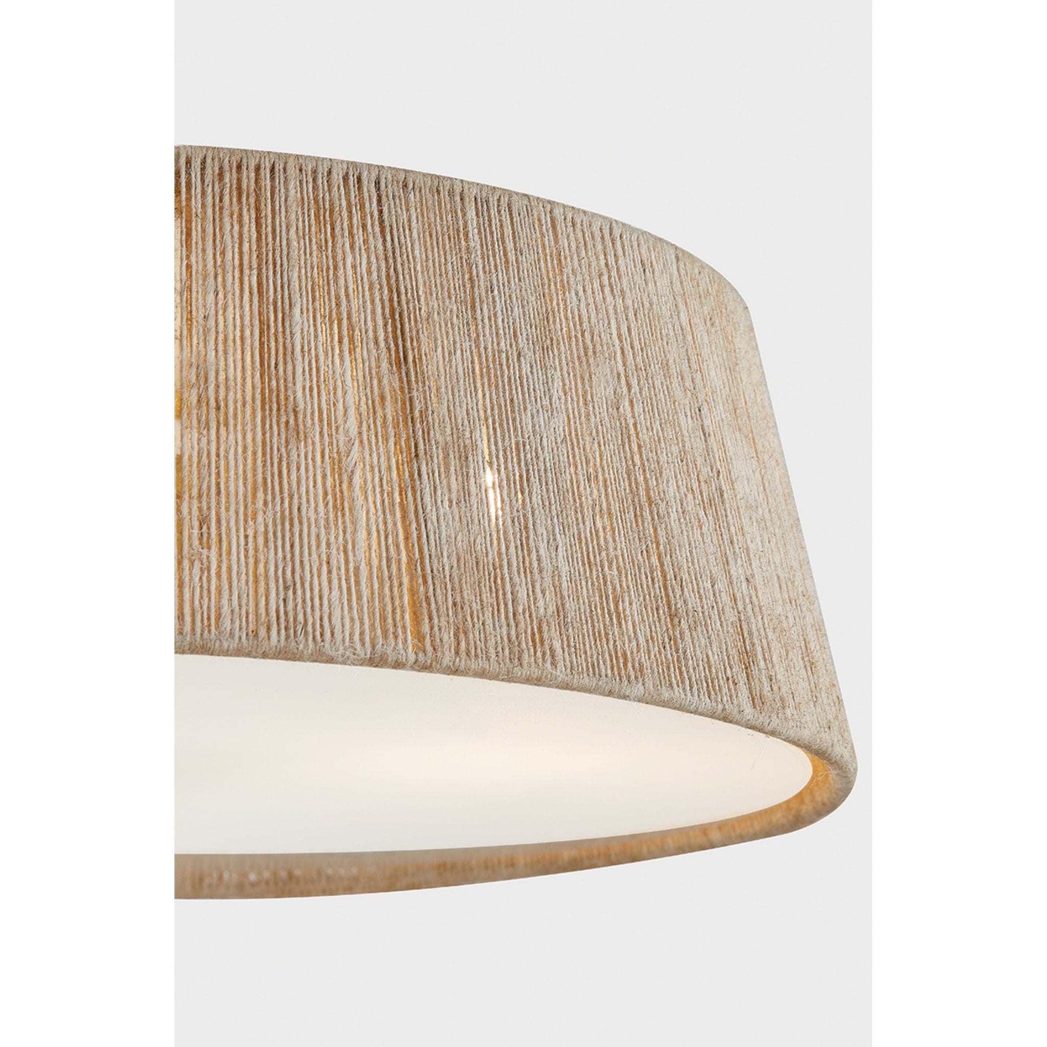 George 3-Light Pendant in Aged Brass by Cortney Bishop 22W x 17.25H