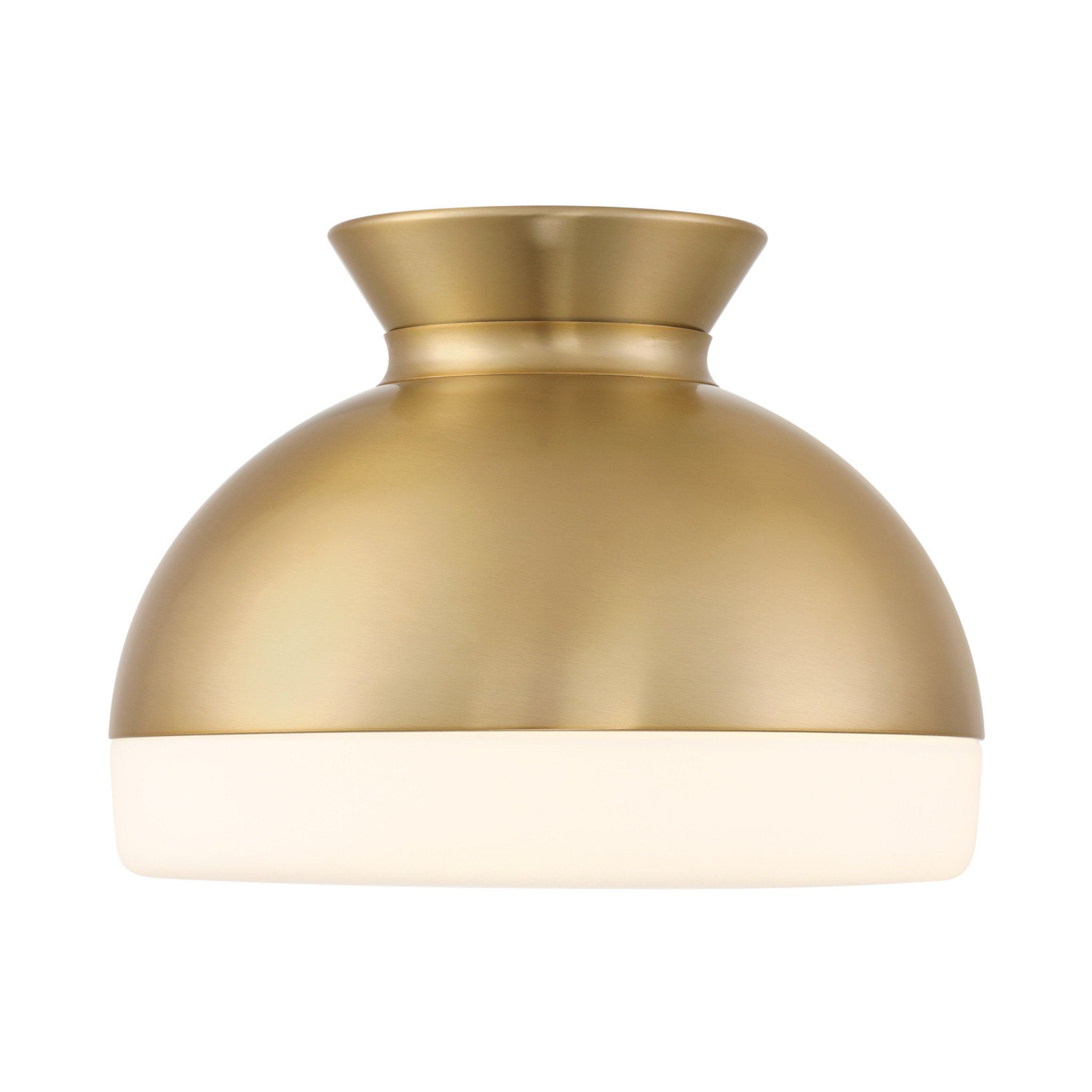 Brian Patrick Flynn Gidget 15'' Vibrant Gold Flush Mount Gold 15"W x 11.25"H x 15"D