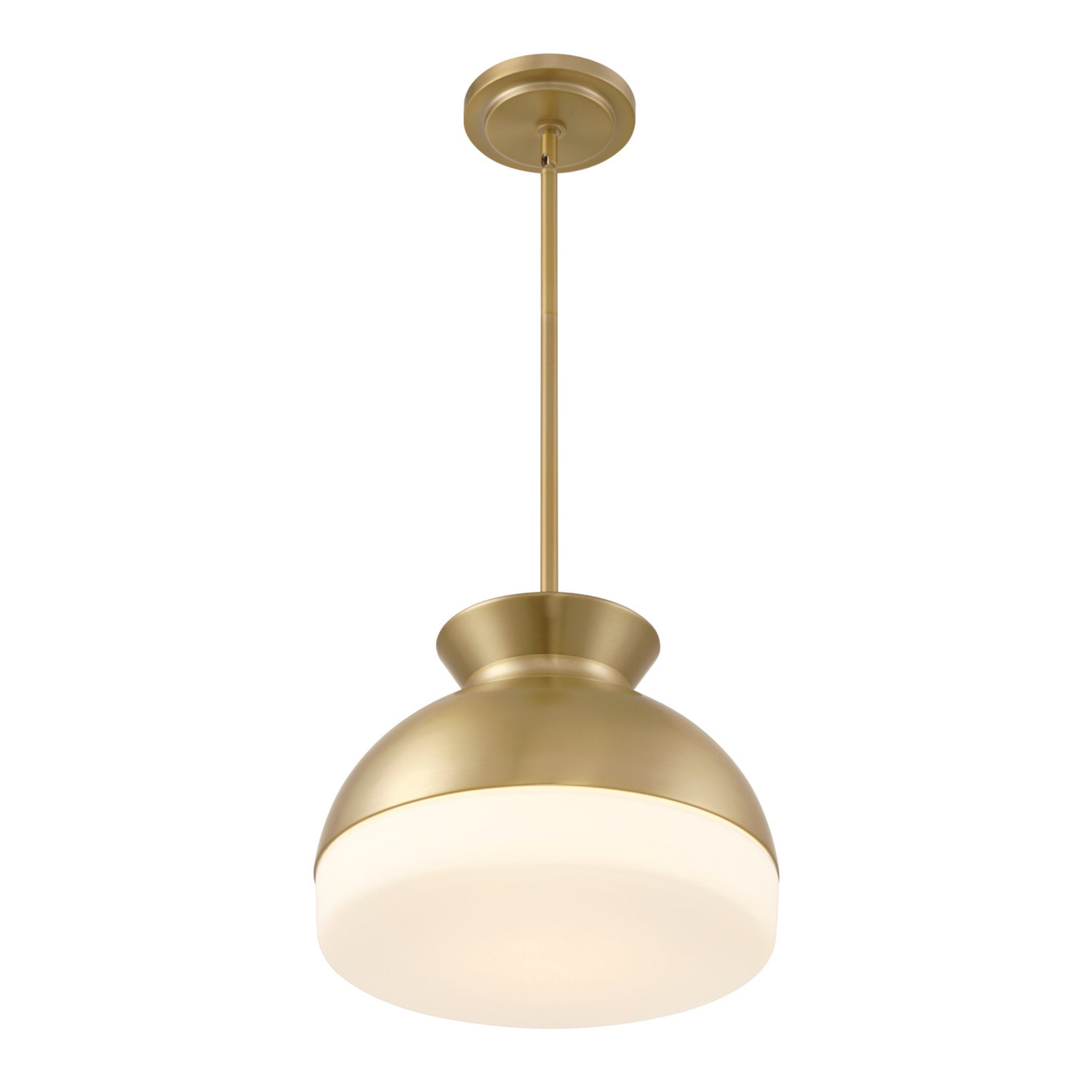 Brian Patrick Flynn Gidget 15'' Vibrant Gold Pendant Gold 15"W x 12.25"H x 15"D