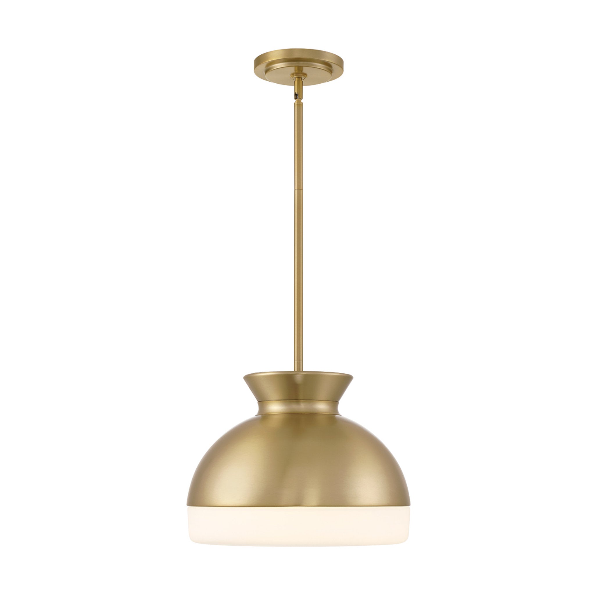 Brian Patrick Flynn Gidget 15'' Vibrant Gold Pendant Gold 15"W x 12.25"H x 15"D