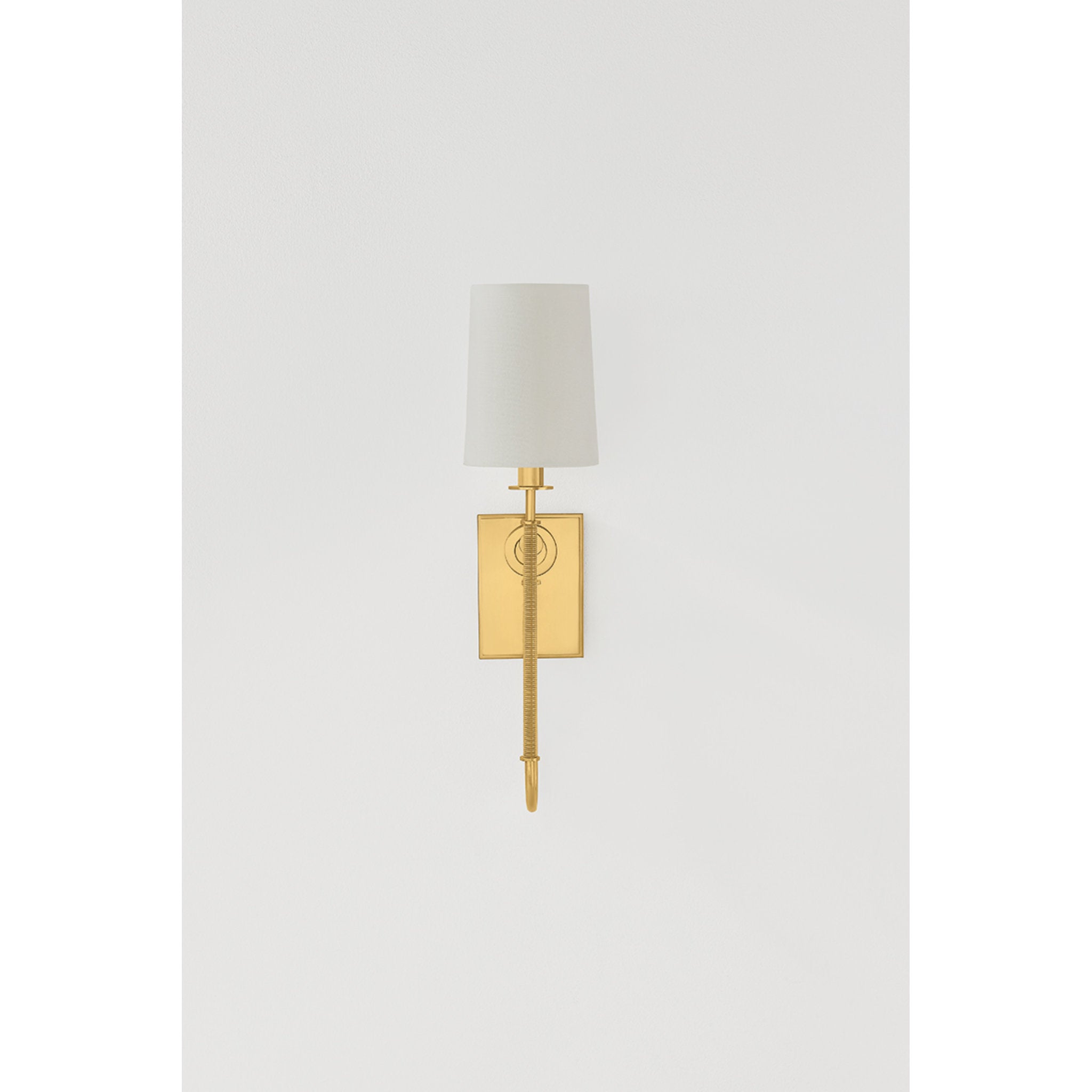 Glenmont 1-Light Wall Sconce in Aged Brass 5.25W x 20.5H (2071-AGB)