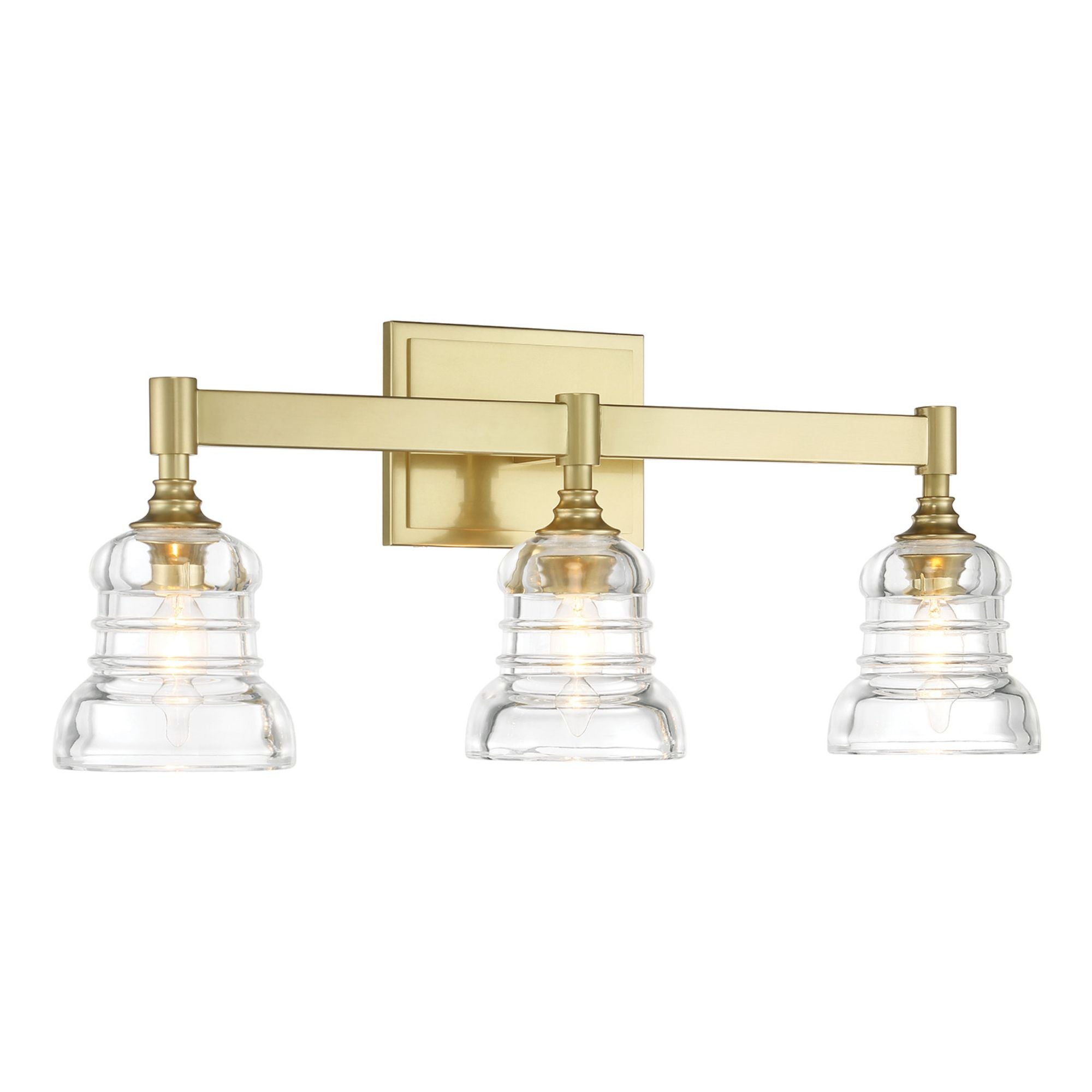 Gregory 23.75'' Aged Brass Bathroom Vanity Gold 23.75"W x 9.75"H x 5.75"D