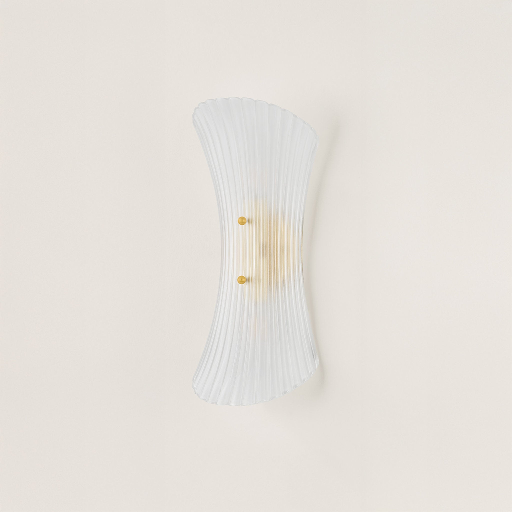 Esmae 2-Light Wall Sconce in Aged Brass 7W x 16H