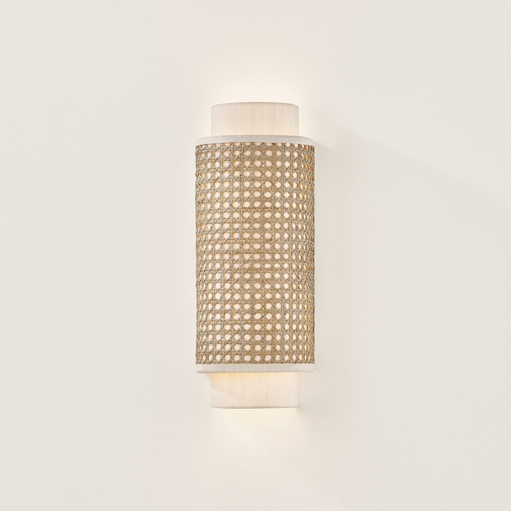 Tina 2-Light Wall Sconce in Aged Brass 6.25W x 16.75H