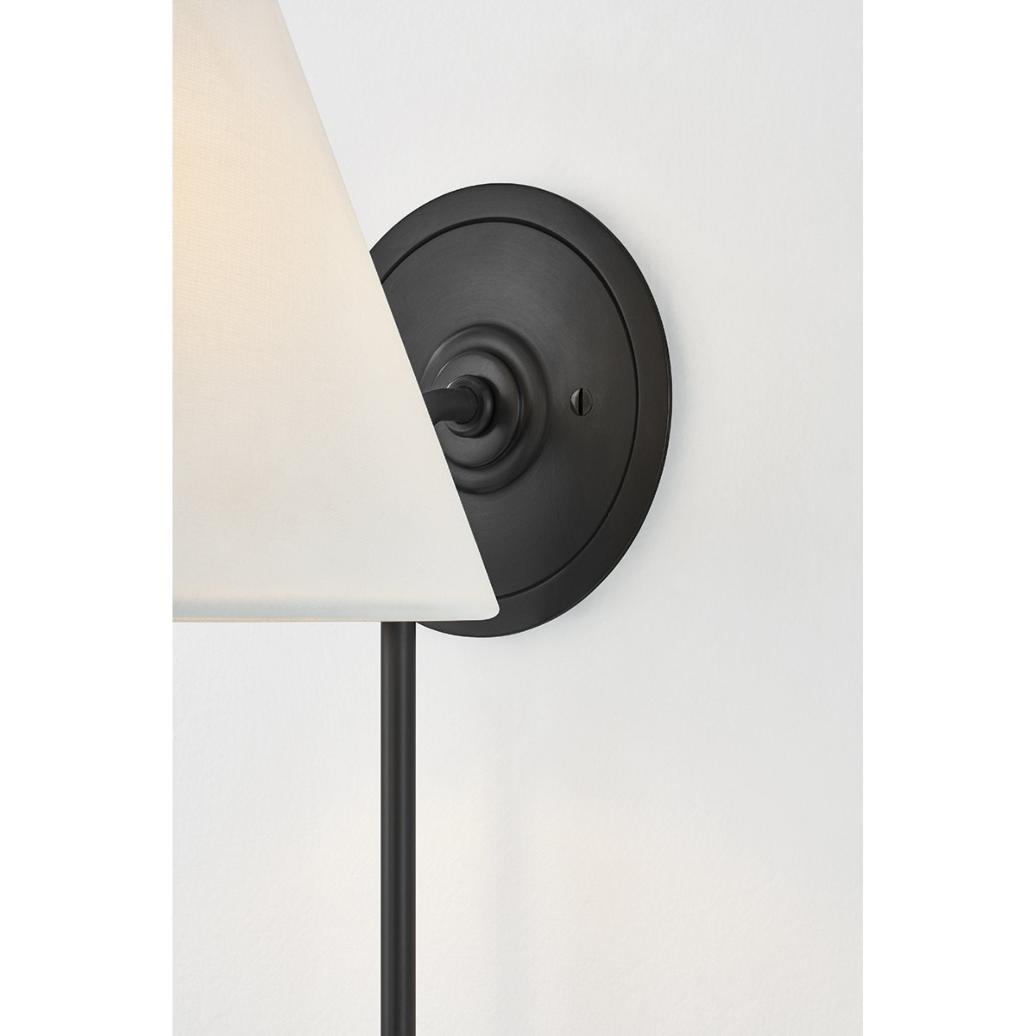 Hawthorne 1-Light Wall Sconce in Distressed Bronze by Mark D. Sikes 7.75W x 15H