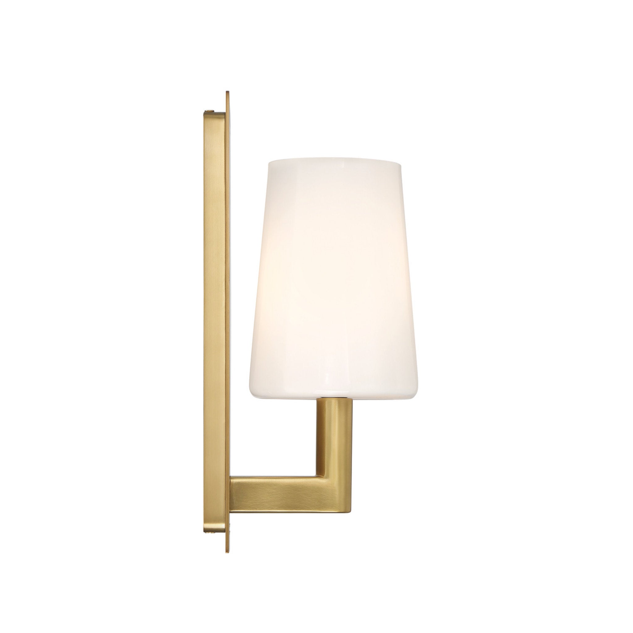 Hogan 4.5'' Aged Brass Sconce Gold 4.5"W x 12"H x 5.25"D
