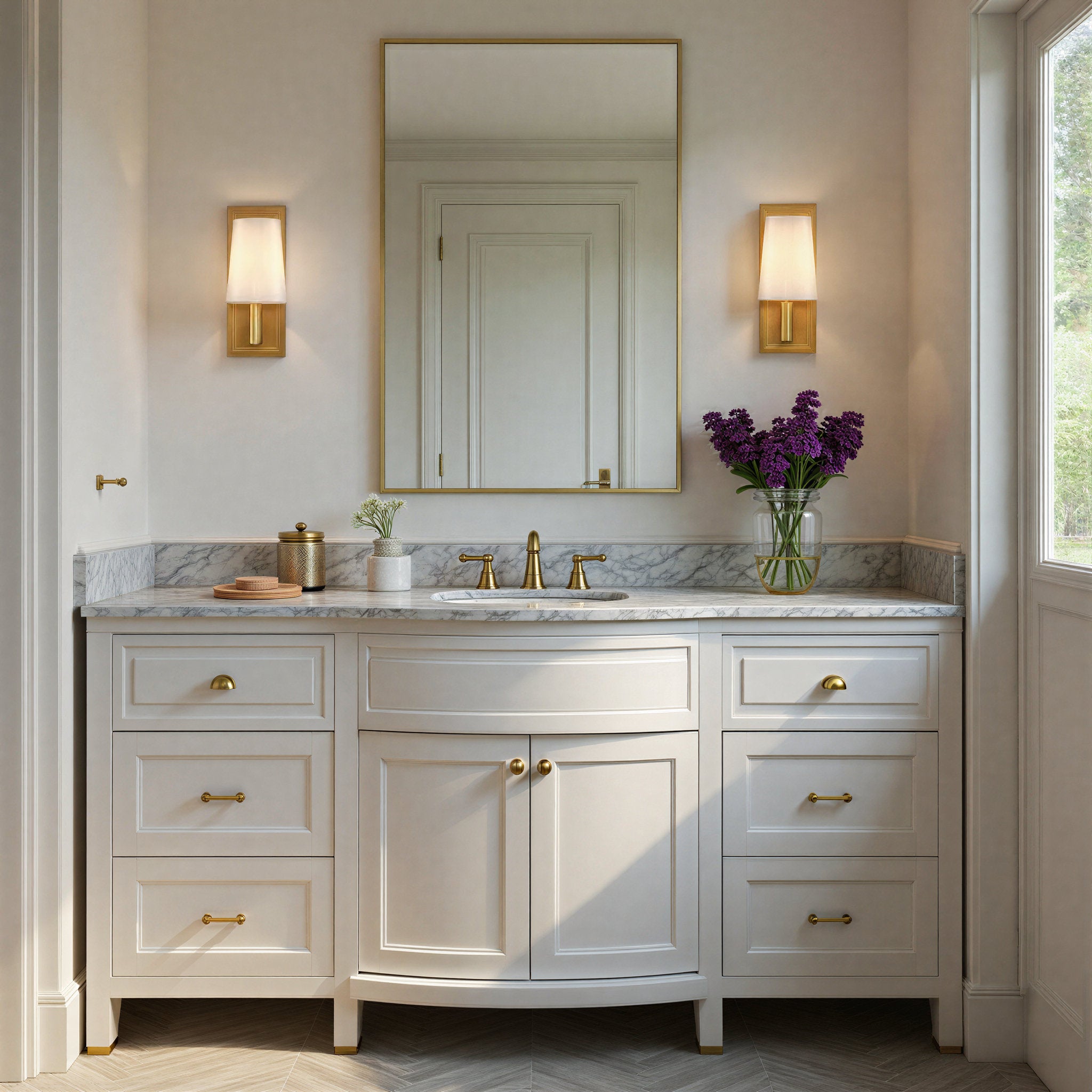 Hogan 4.5'' Aged Brass Sconce Gold 4.5"W x 12"H x 5.25"D