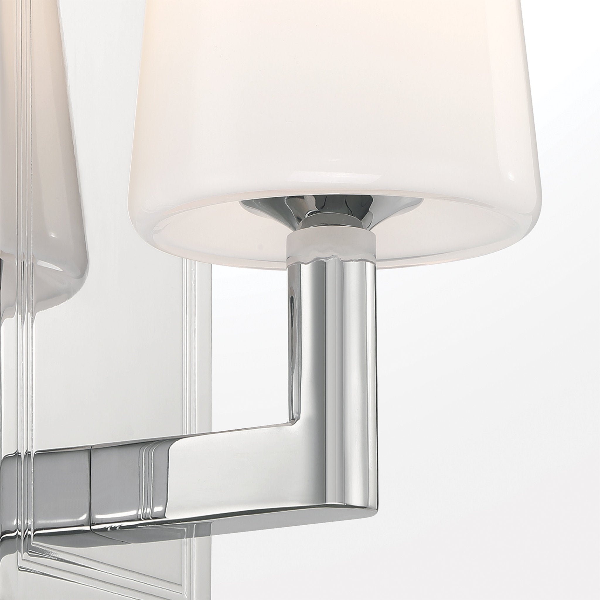 Hogan 4.5'' Polished Chrome Sconce Silver 4.5"W x 12"H x 5.25"D