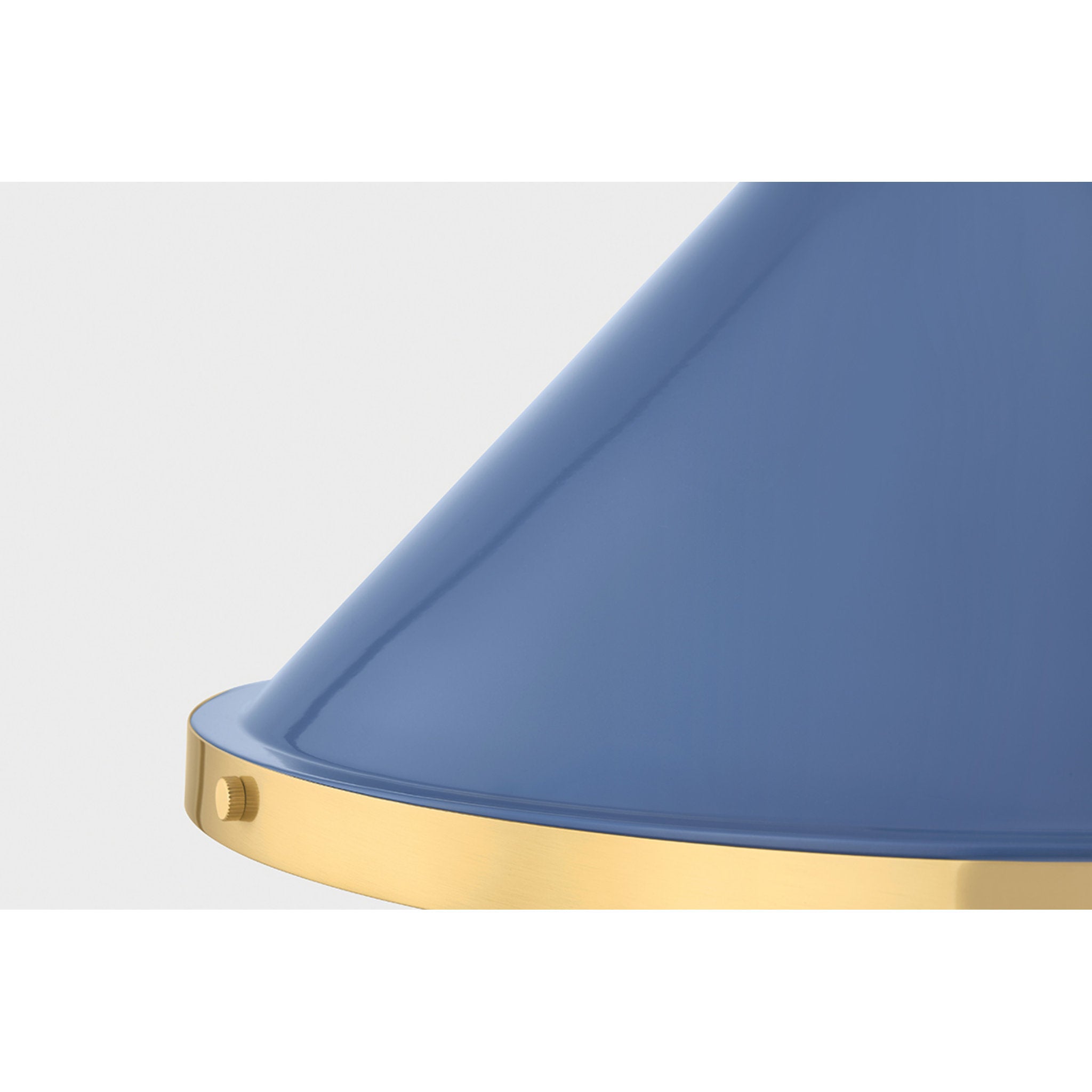 Highclere 1-Light Pendant in Aged Brass by Mark D. Sikes 17.75W x 14.5H (MDS2405-AGB/FBL)