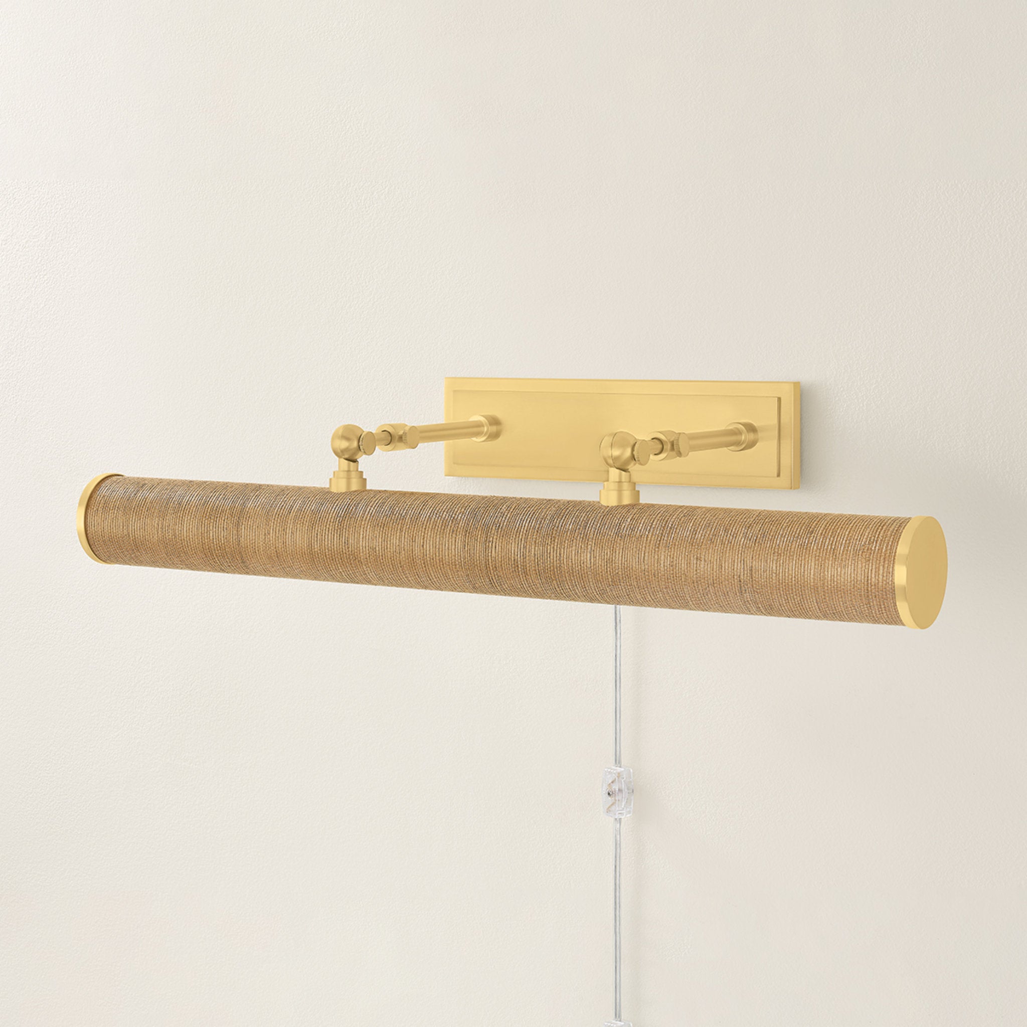 Holly 3-Light Picture Light in Aged Brass 24.25W x 4.75H (HL263203-AGB/GC)