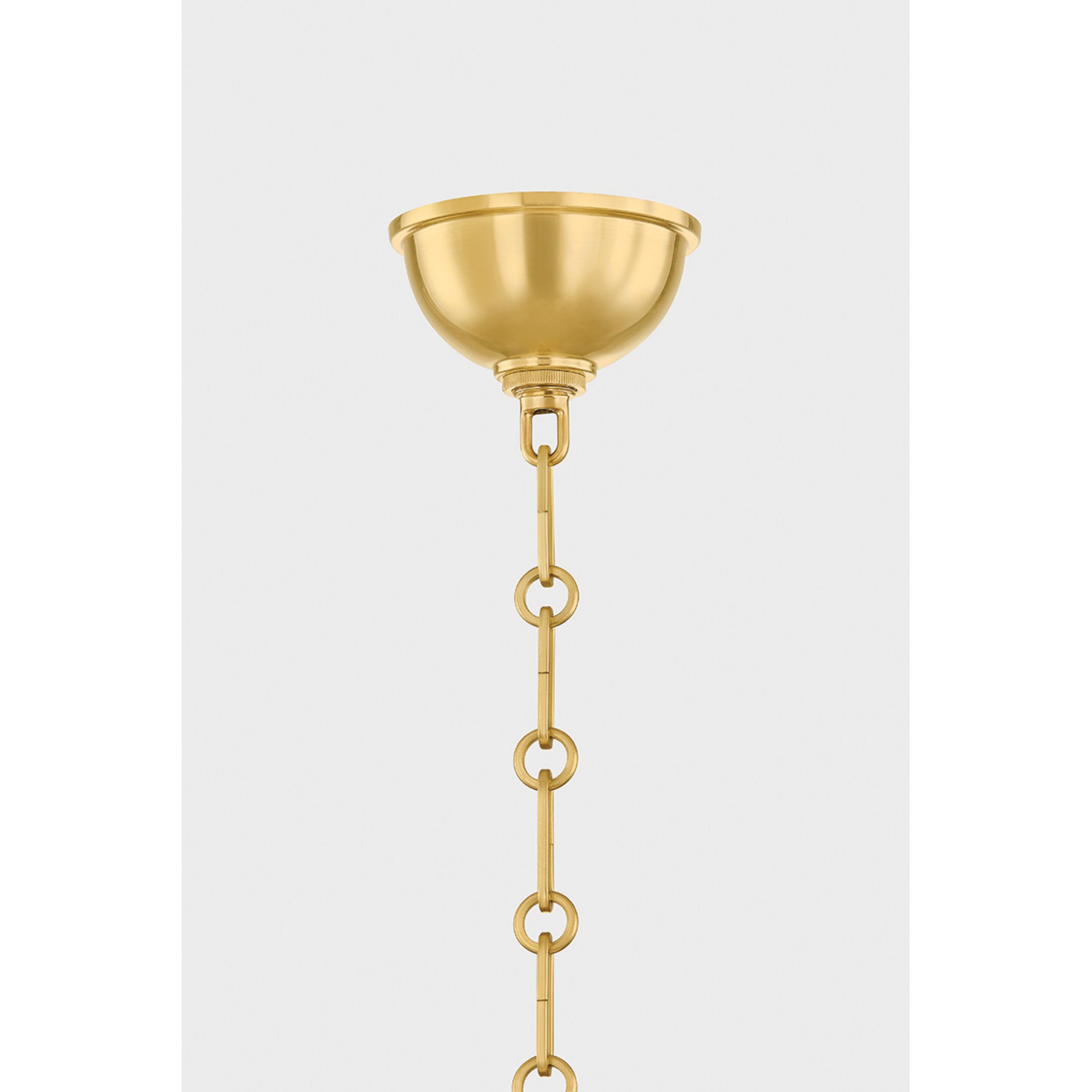 Howard 6-Light Chandelier in Aged Brass by Mark D. Sikes 32.75W x 23H (MDS1800-AGB)
