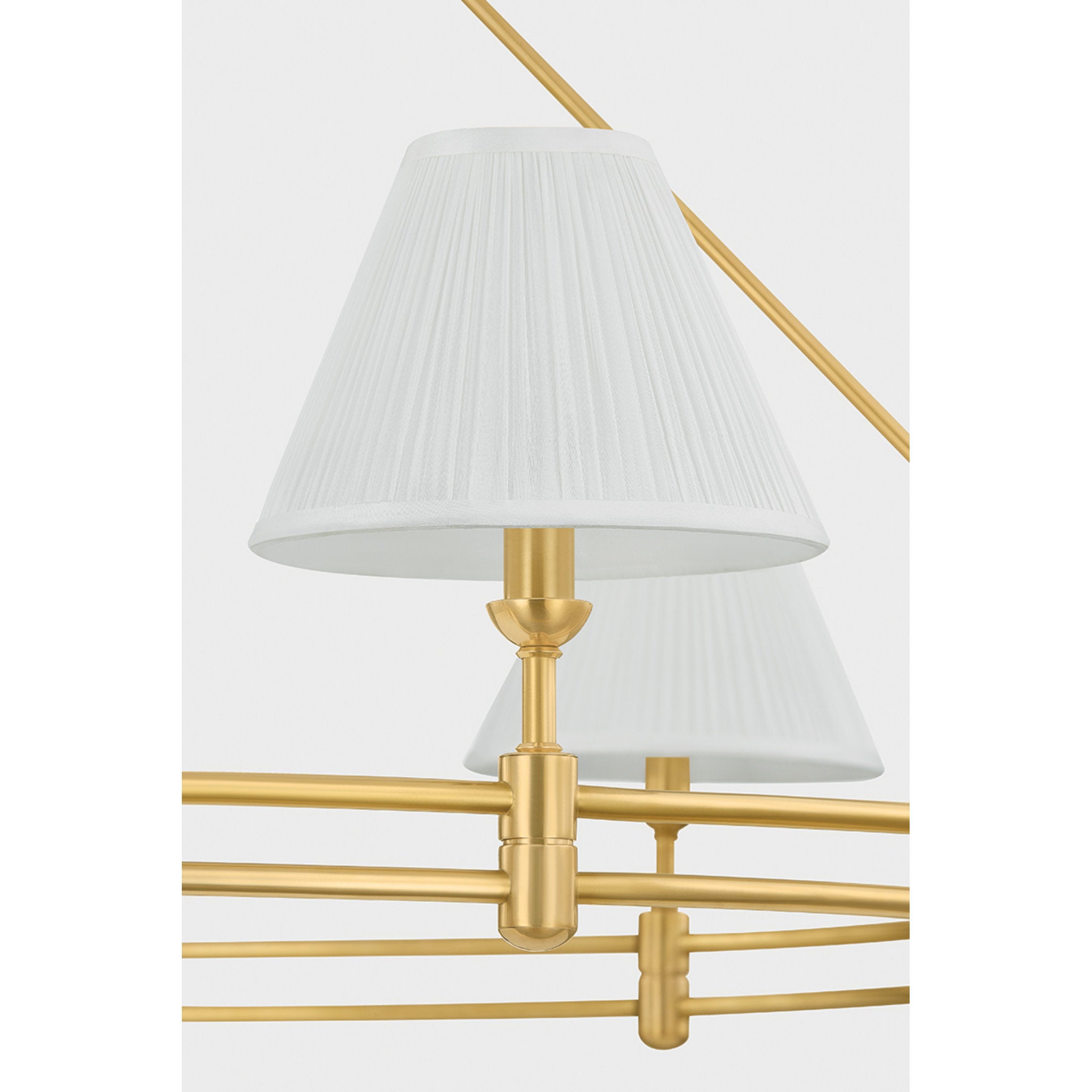 Howard 9-Light Chandelier in Aged Brass by Mark D. Sikes 50W x 26H (MDS1801-AGB)