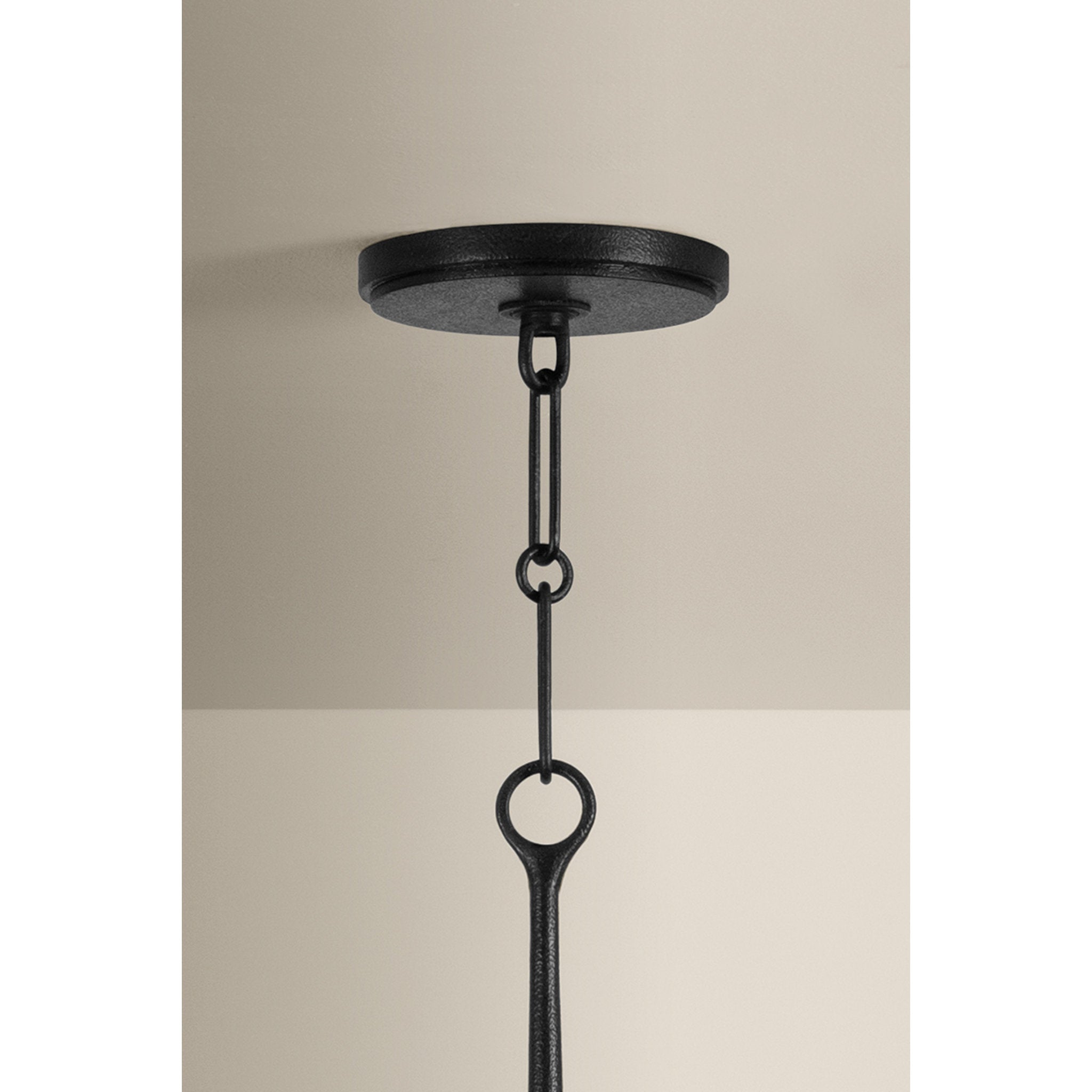 Legacy 5-Light Chandelier in Forged Iron by Lauren Liess 36W x 22H