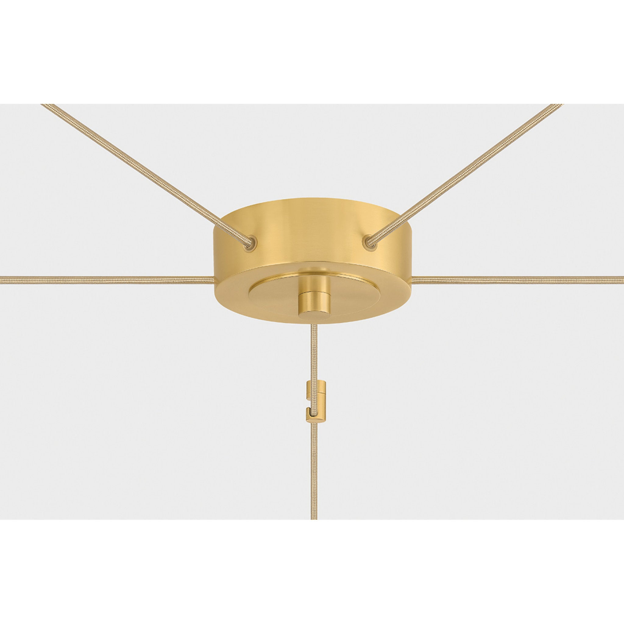 Ironwood 5-Light Chandelier in Aged Brass 30W x 14H
