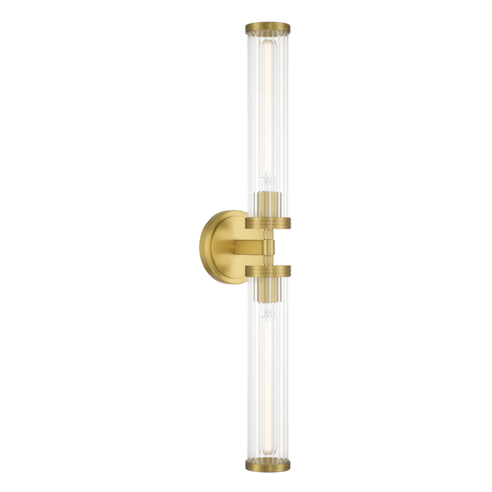 Jarvis 29'' LED Aged Brass Sconce Gold 29"W x 5"H x 5.75"D