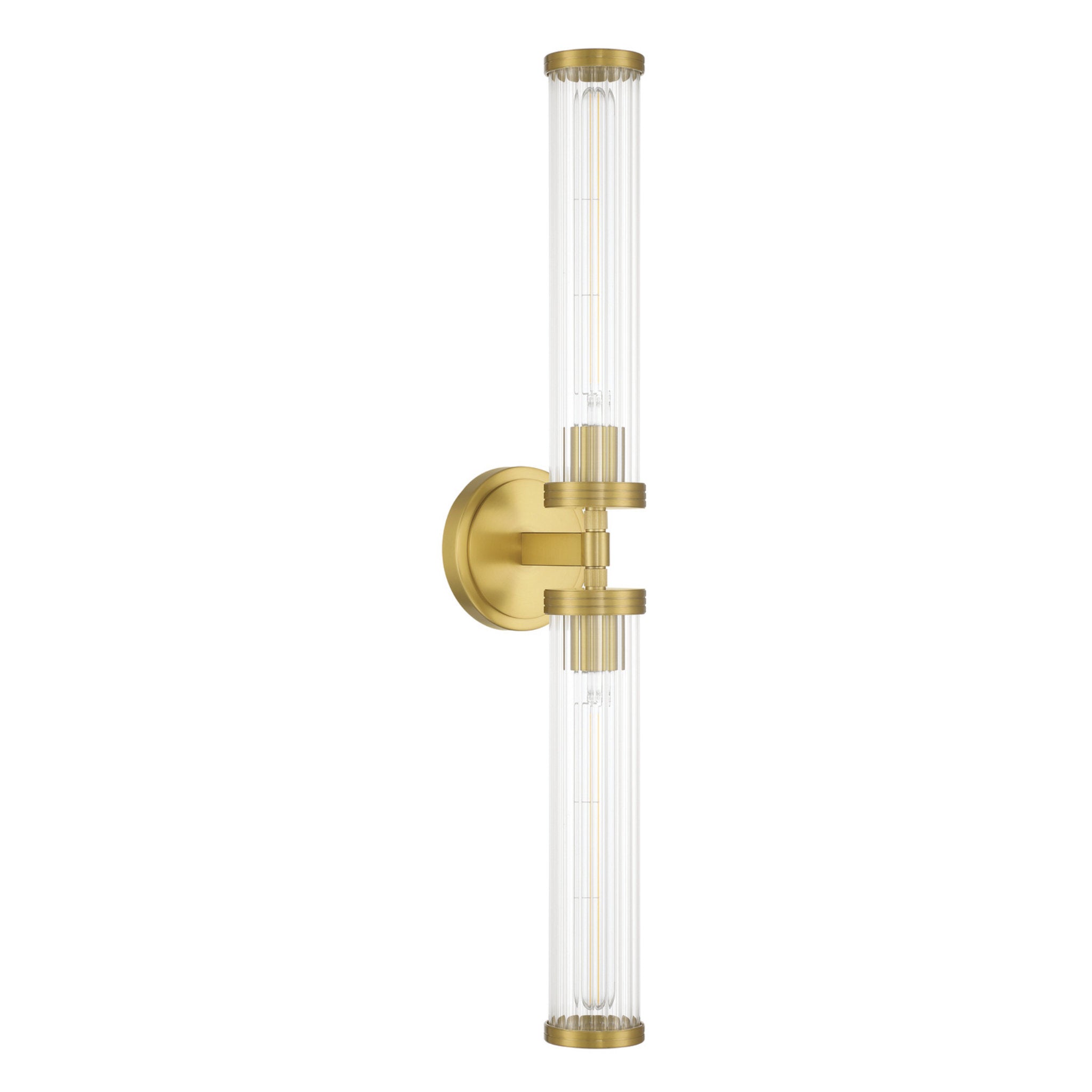 Jarvis 29'' LED Aged Brass Sconce Gold 29"W x 5"H x 5.75"D