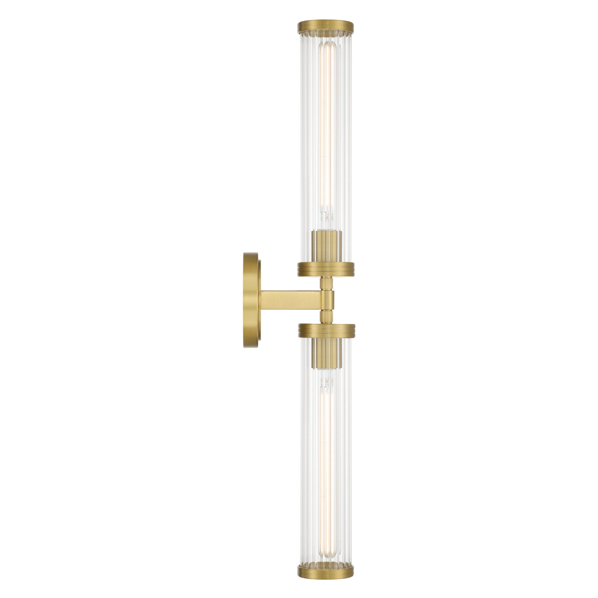 Jarvis 29'' LED Aged Brass Sconce Gold 29"W x 5"H x 5.75"D