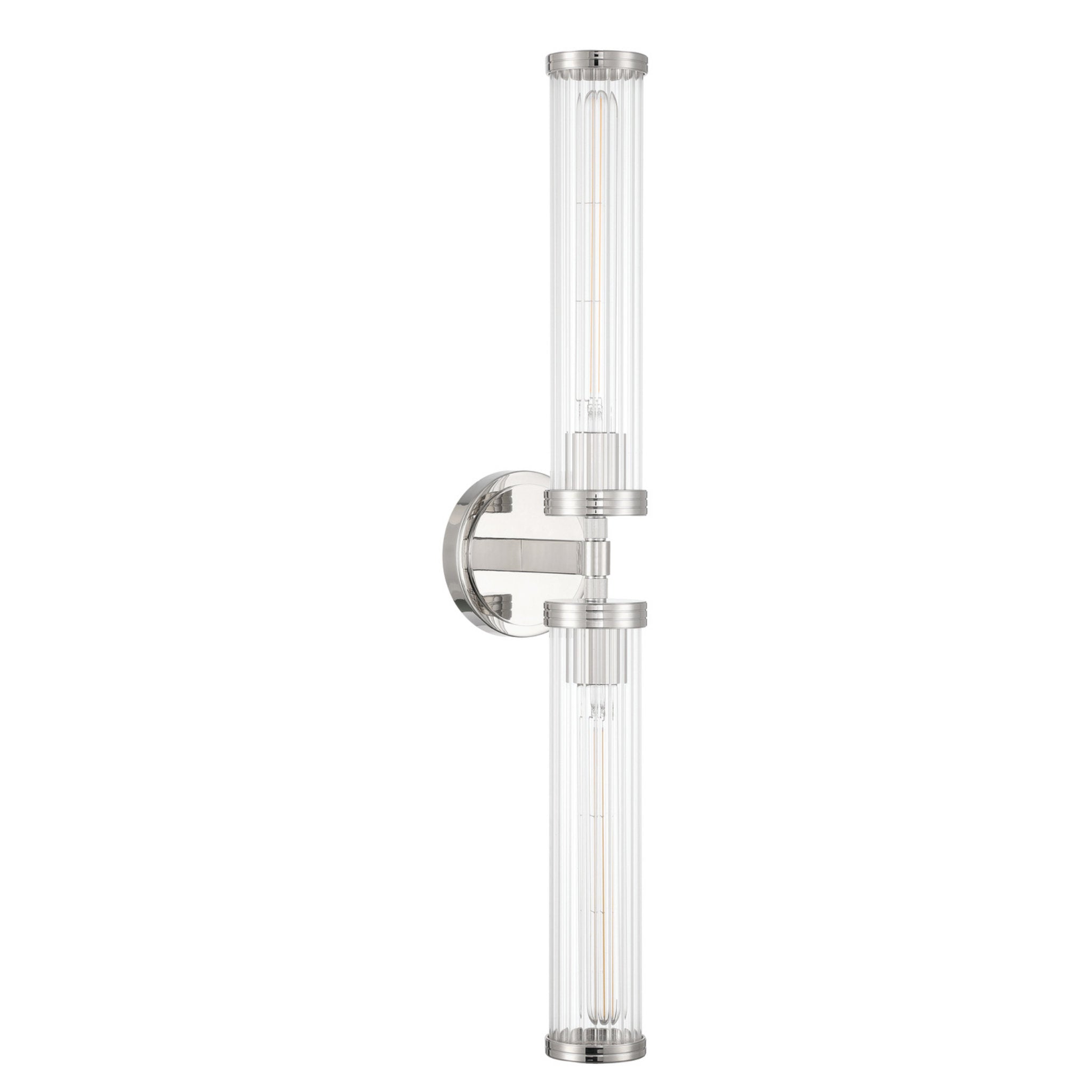 Jarvis 29'' LED Polished Nickel Sconce Silver 29"W x 5"H x 5.75"D